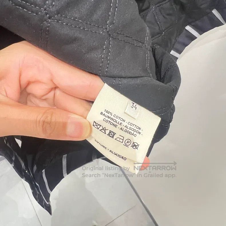 Hermes Hermes Black and White Plaid Windbreaker Jacket Size XXS / US 00 / IT 34 - 4 Thumbnail