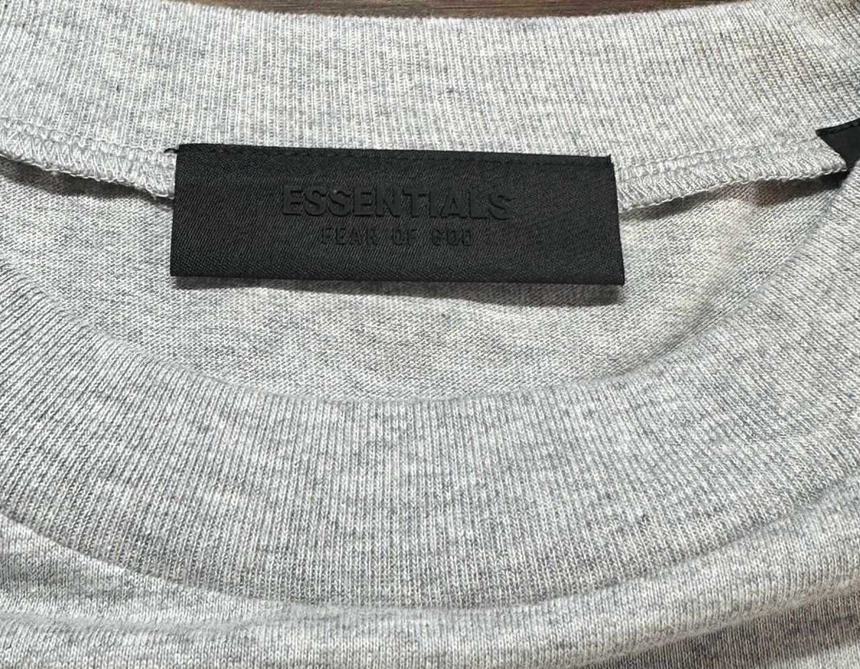 FOG Essentials Fear of God ‘Light Heather’ T-Shirt (FW24)-Small Size US S / EU 44-46 / 1 - 6 Thumbnail