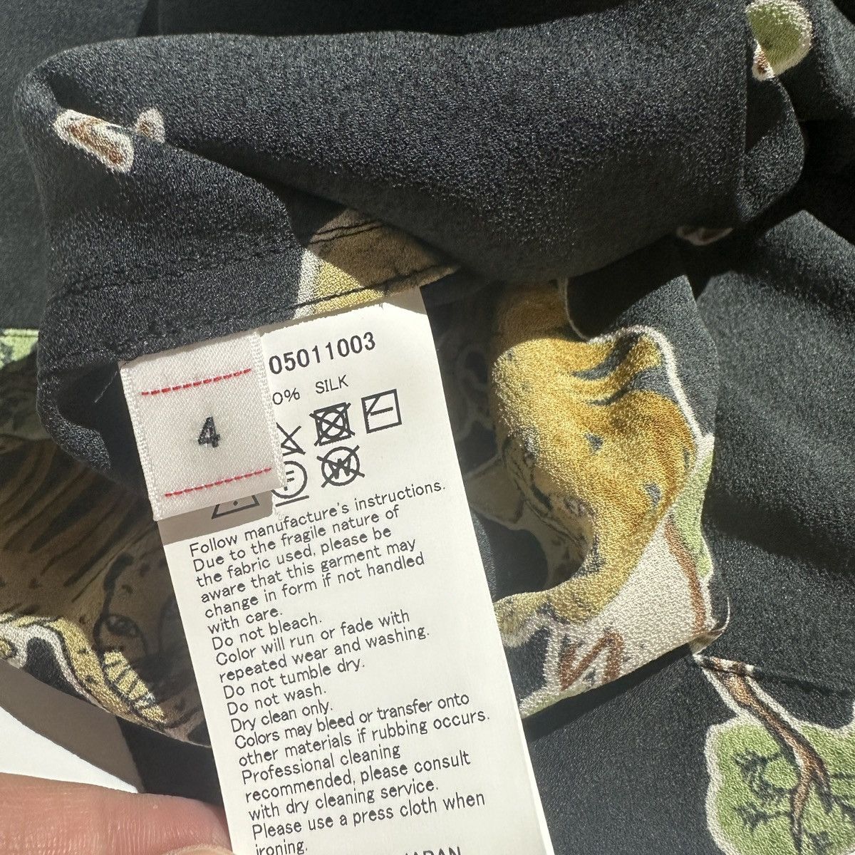 Visvim VISVIM 24SS COPA SHIRT S/S TORA(SILK) Size US XL / EU 56 / 4 - 8 Thumbnail