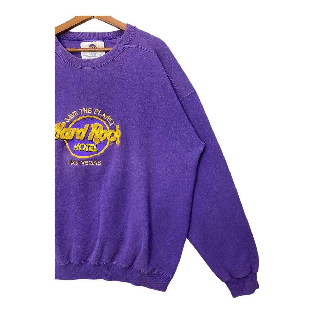 Hard Rock Cafe Vintage Hard Rock Hotel Las Vegas Sweatshirt Made In USA Size US XL / EU 56 / 4 - 4 Thumbnail