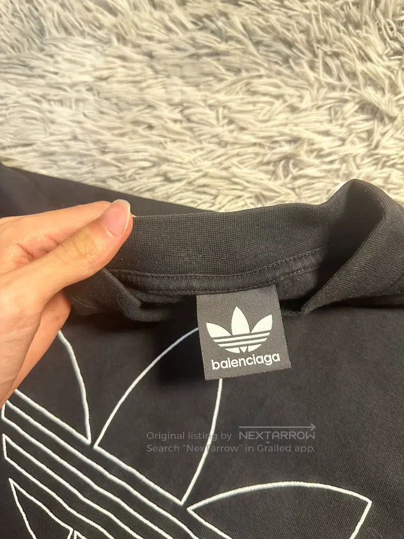 Balenciaga Balenciaga Adidas Collaborative Short Sleeve Size US L / EU 52-54 / 3 - 4 Thumbnail