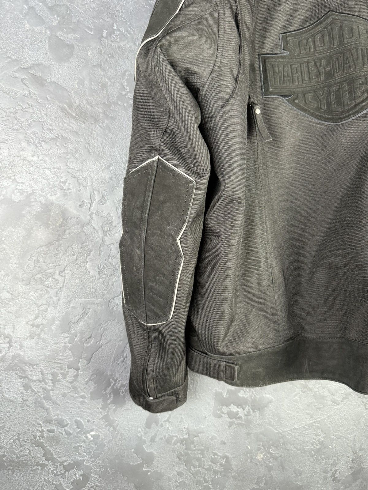 Harley Davidson Harley Davidson Authority Leanther Textile Jacket Body Armor Size US XL / EU 56 / 4 - 8 Thumbnail