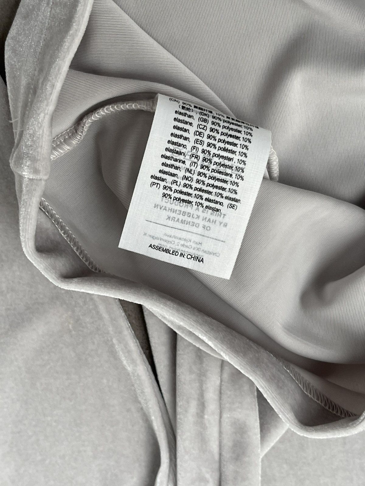 Han Kjobenhavn !DS! SS22 Han Kjobenhavn Half Zip Sharp Grey Long Sleeve Size US M / EU 48-50 / 2 - 21 Thumbnail