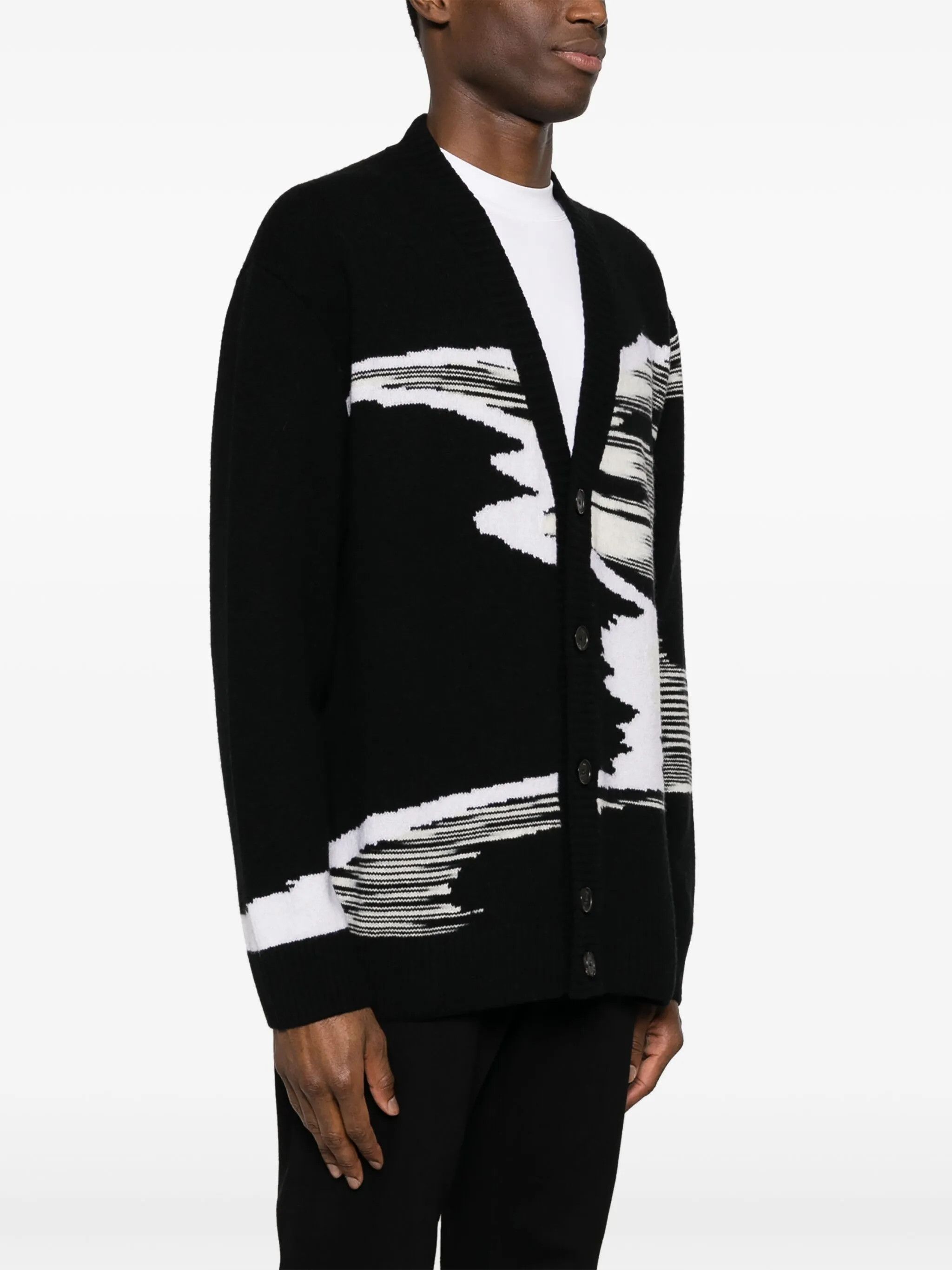 Missoni o1y0225 Cardigan in Multicolor Size US L / EU 52-54 / 3 - 3 Thumbnail