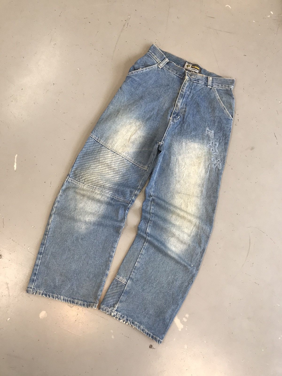Fox Racing × Vintage Vintage Y2K fox Racing big pocket denim Size US 30 / EU 46 - 2 Thumbnail