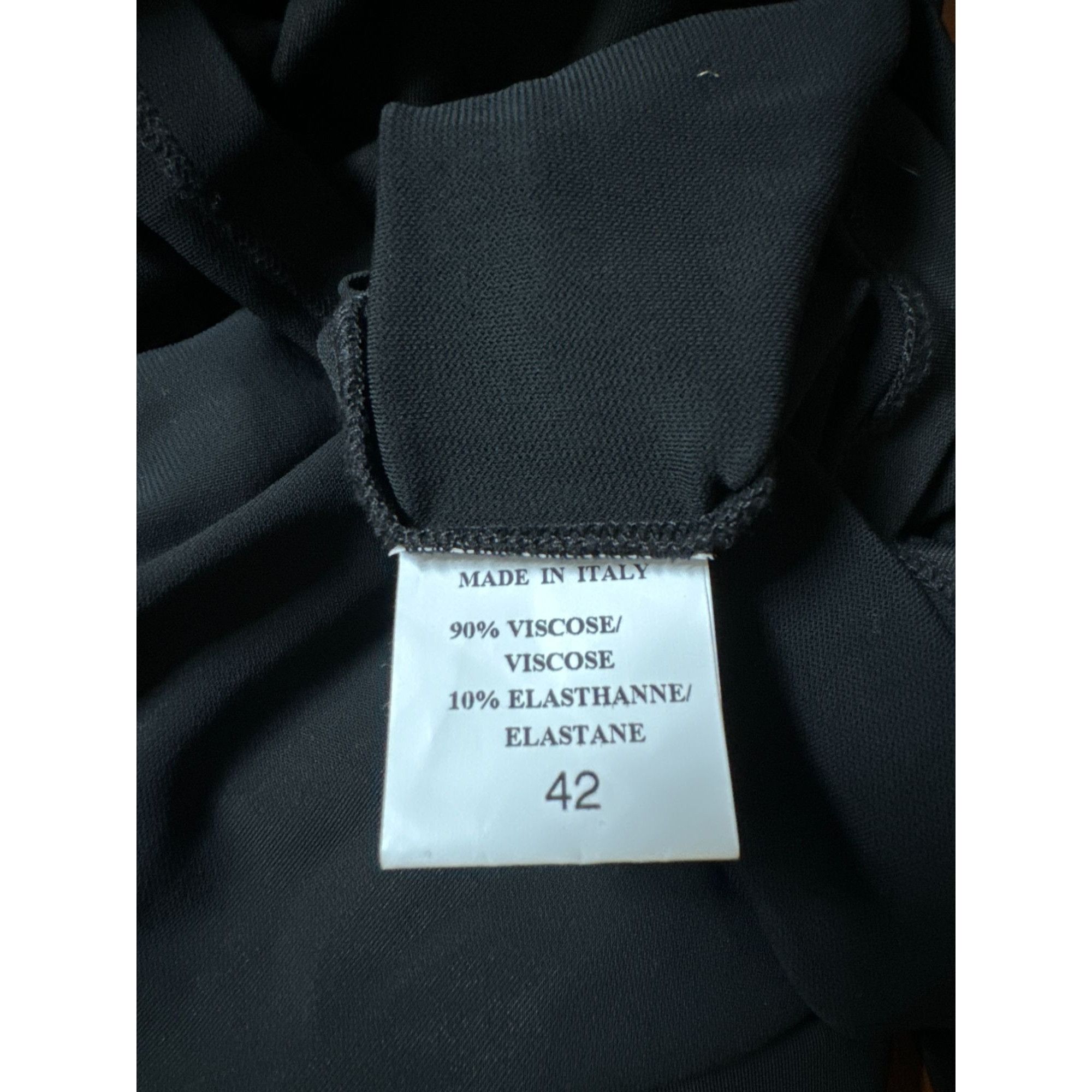 Thierry Mugler SS 2011 Sculptural Open-Back Black Dress Size XS / US 0-2 / IT 36-38 - 8 Thumbnail