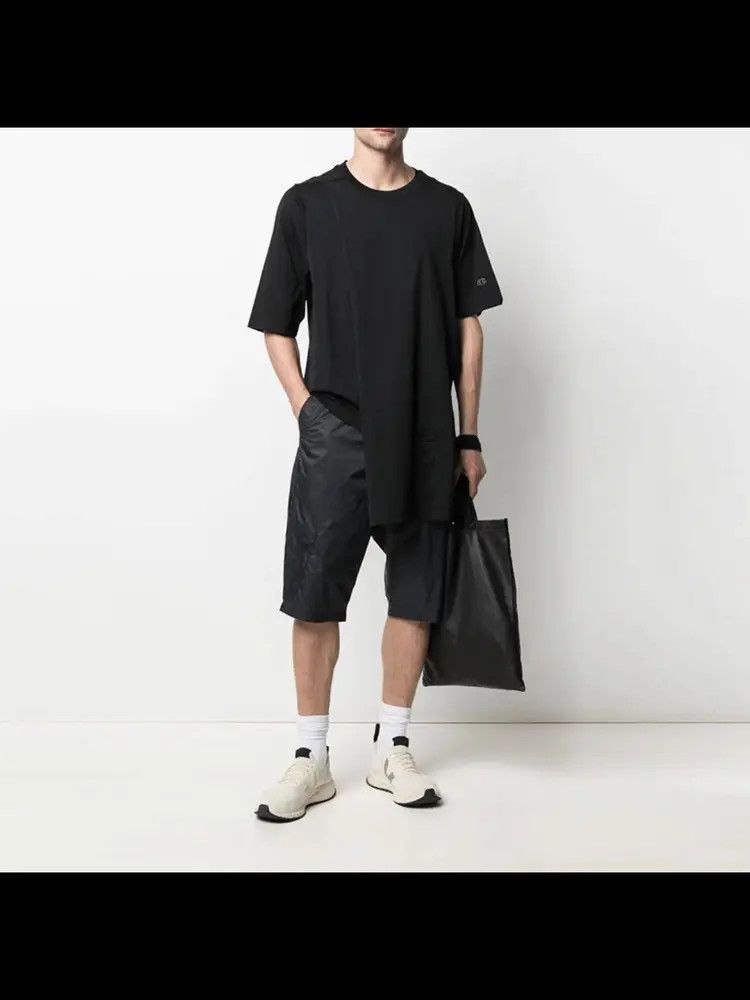Rick Owens Rick Owens x Champion Fake Two-layers Tee-2505 Size US M / EU 48-50 / 2 - 5 Thumbnail
