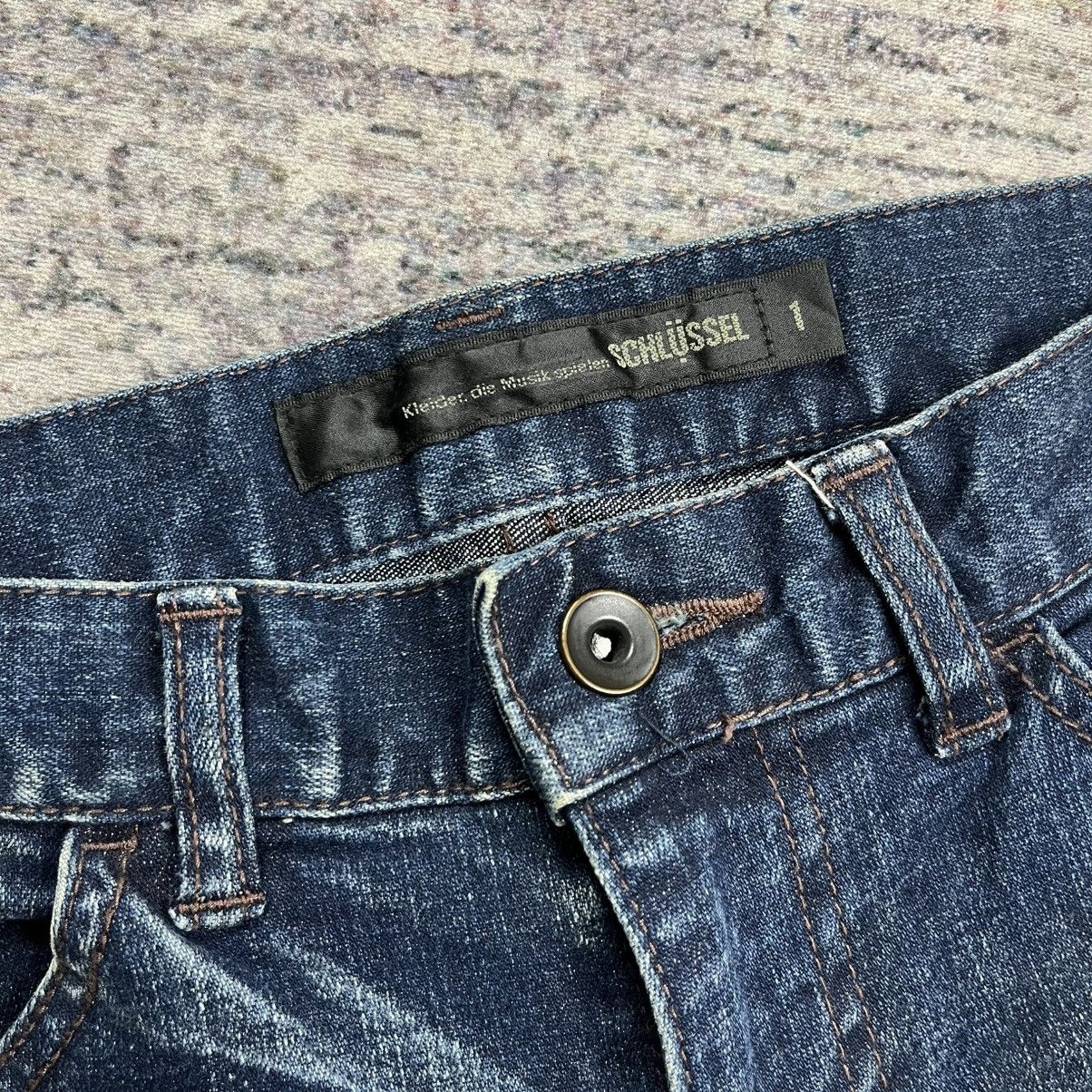 Schlussel Schlussel clawmark spiral wash boot cut jeans dior vibes Size US 30 / EU 46 - 7 Thumbnail