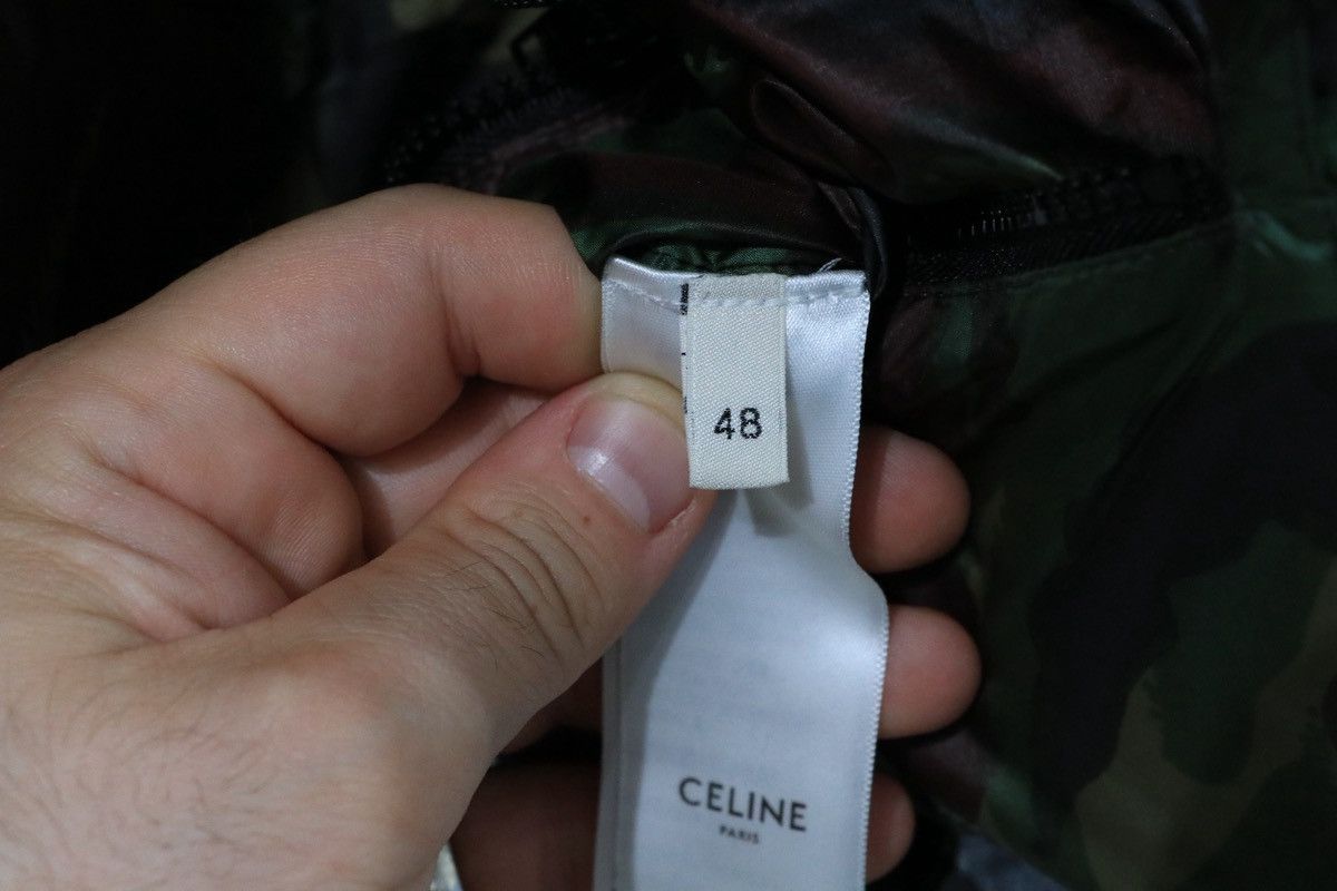 Celine Celine by Hedi Slimane Camouflage Down Puffer Jacket Size 48 Size US M / EU 48-50 / 2 - 7 Thumbnail
