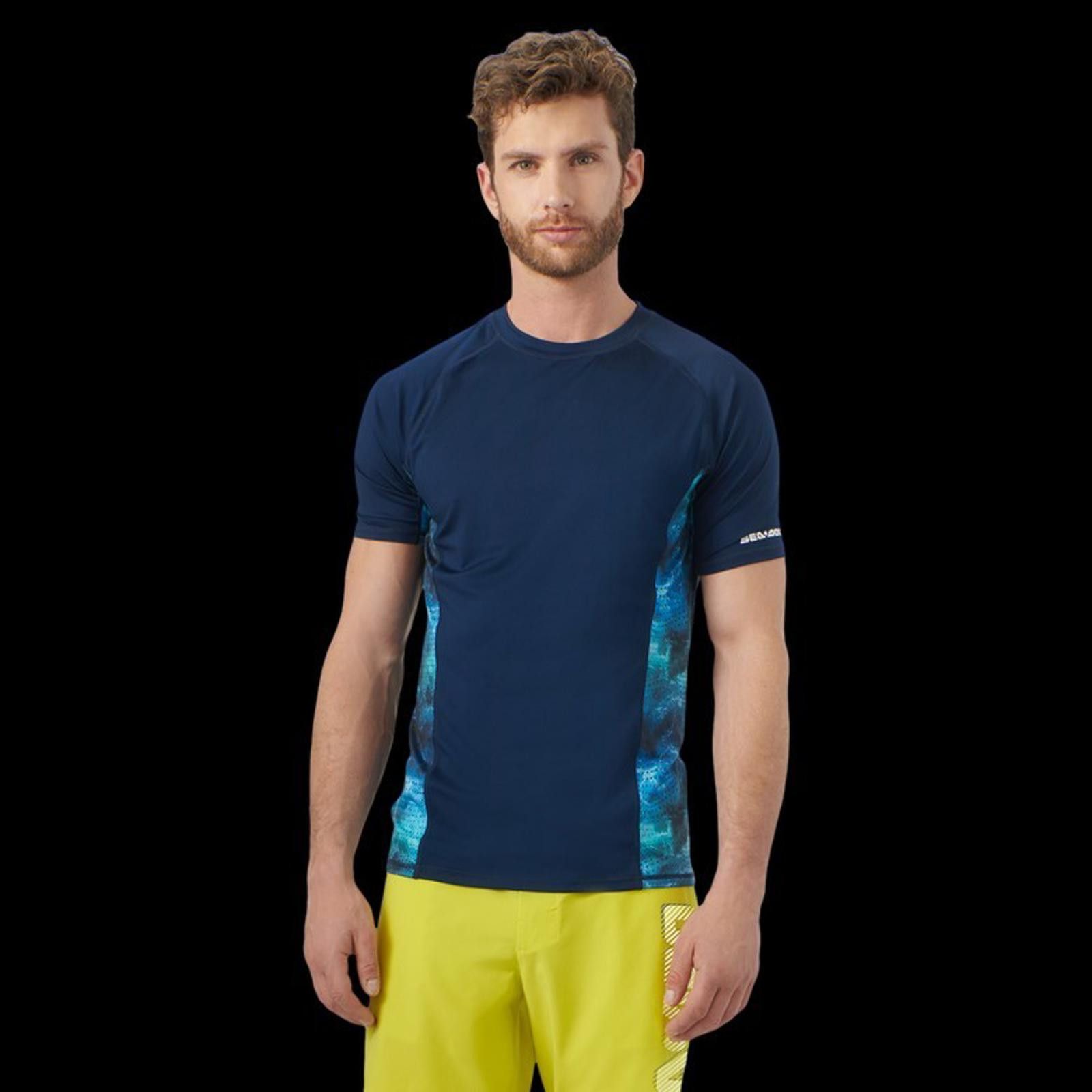 Other Sea-Doo Men’s Sz XL Short Sleeve UV 50UPF Rashguard NAVY Size ONE SIZE - 1 Thumbnail