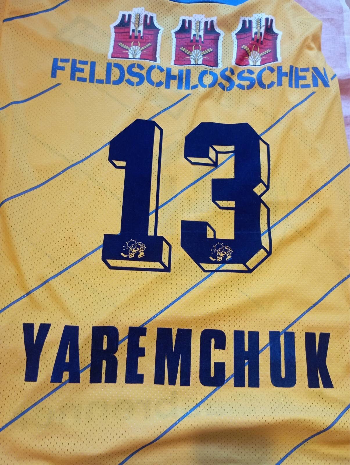 Adidas HC Davos #13 Yaremchuk Adidas Ice Hockey Vintage 1997-1998 Size US XL / EU 56 / 4 - 8 Thumbnail