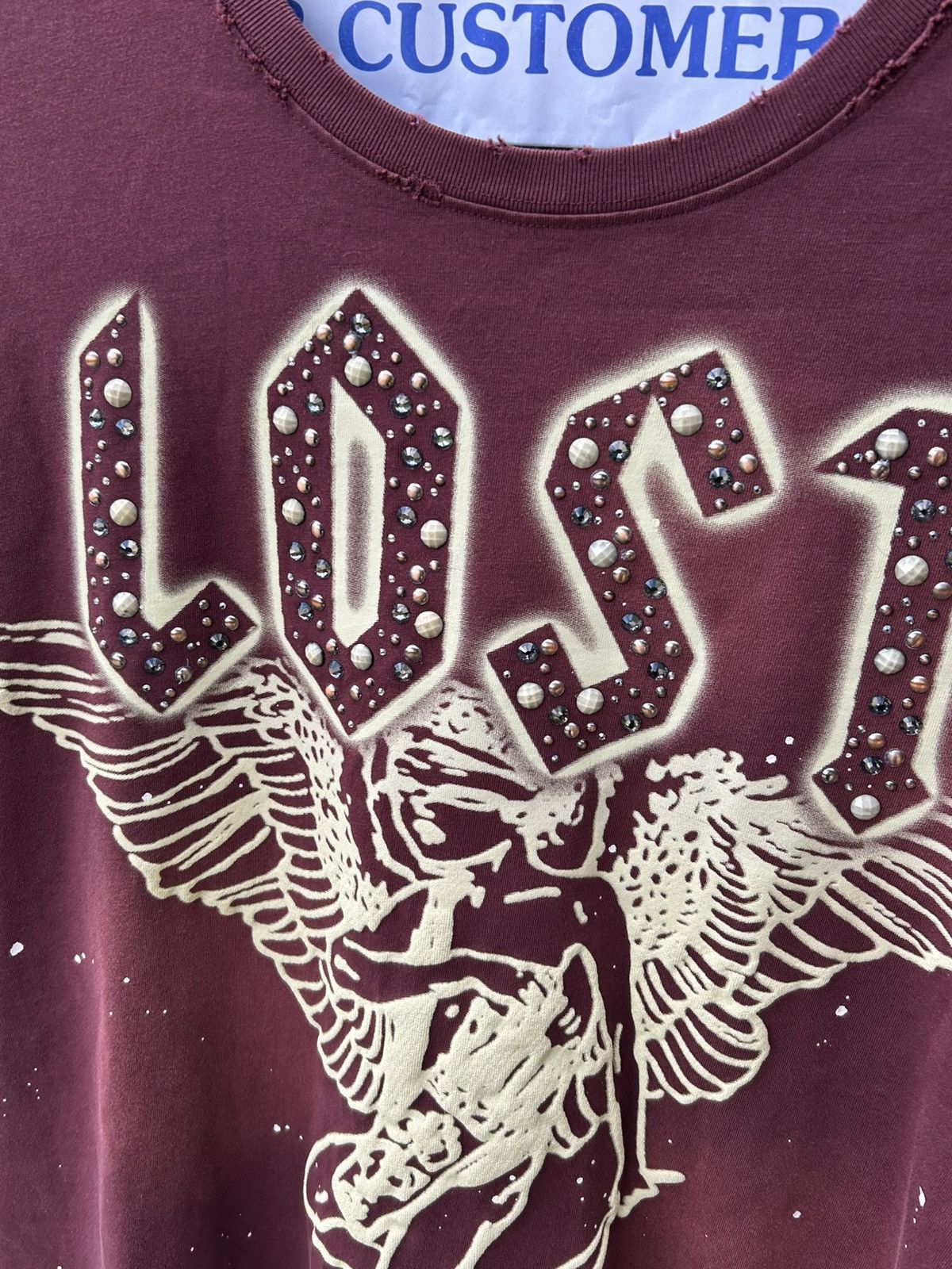 LOST INTRICACY Lost intricacy emerald burgundy angel long sleeve Size US XL / EU 56 / 4 - 2 Thumbnail