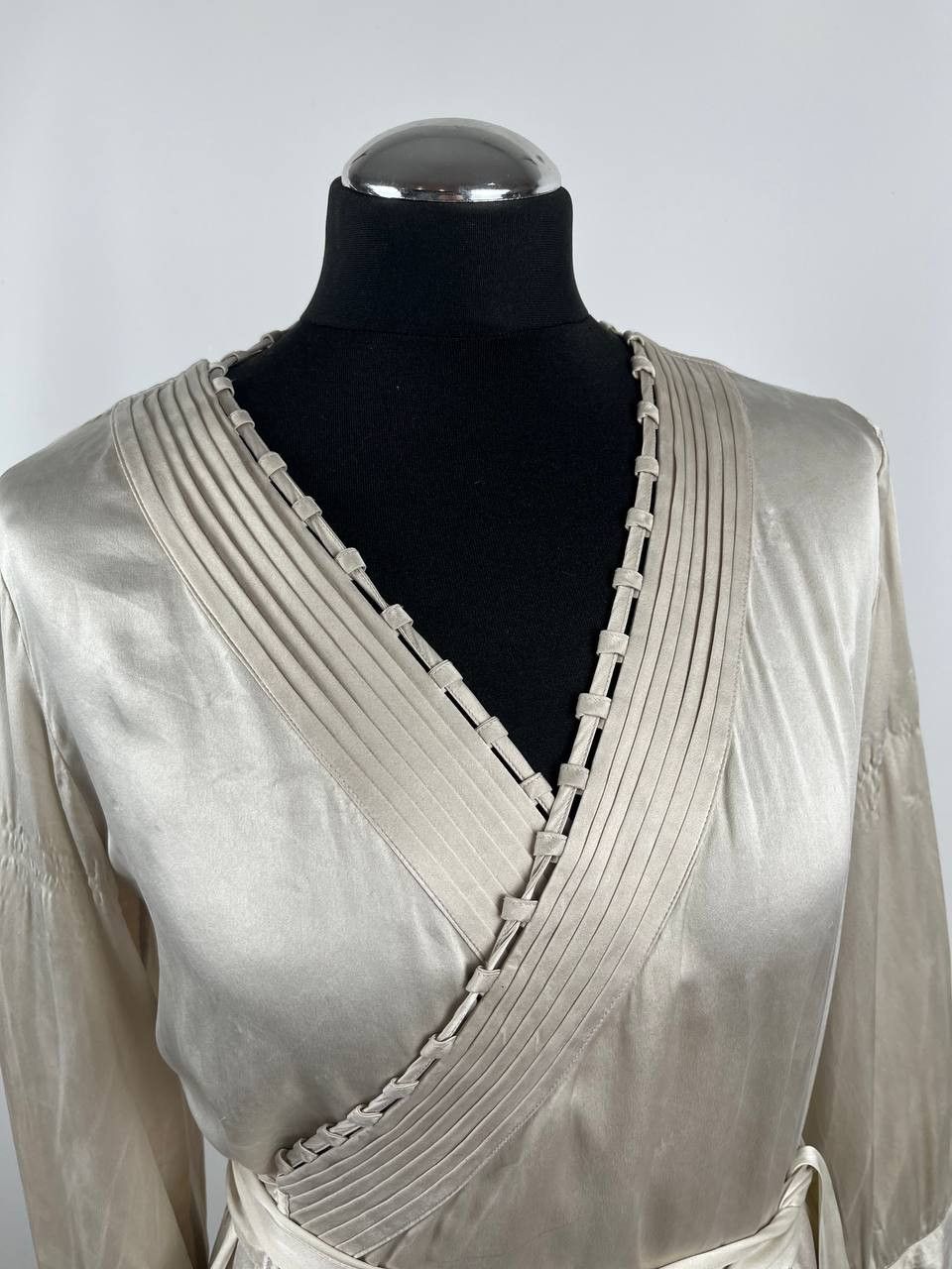 Stella McCartney STELLA McCARTNEY for H&M 2005 100% Silk Kimono Dress Size XS / US 0-2 / IT 36-38 - 5 Thumbnail