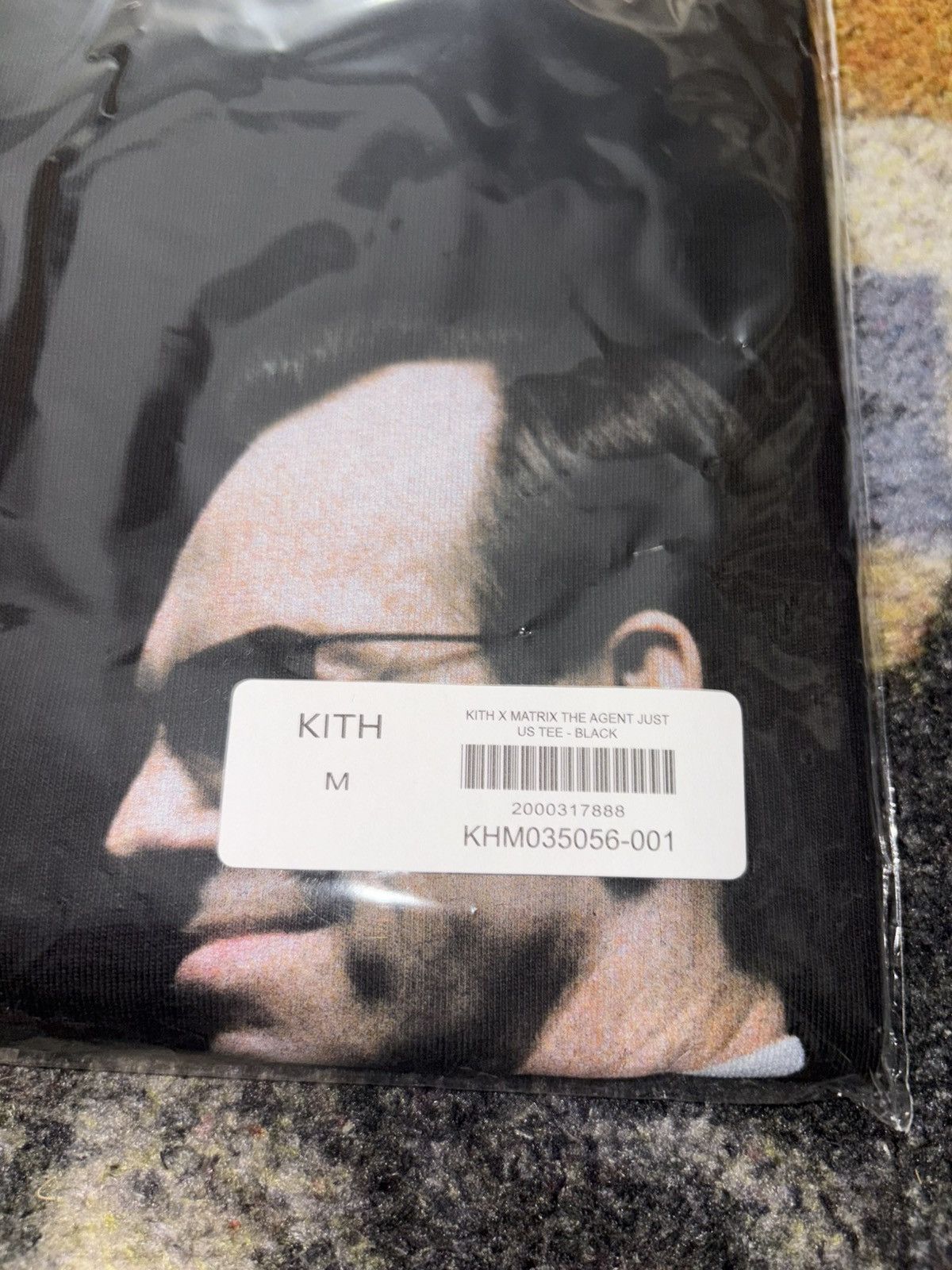 Kith Kith x The Matrix The Agent Just Us Tee Black Size US M / EU 48-50 / 2 - 4 Thumbnail