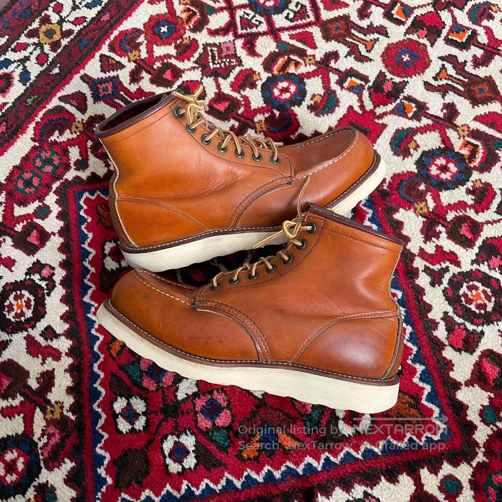 Red Wing Red Wing 875 Classic Work Boots. Size US 7.5 / EU 40-41 - 5 Thumbnail