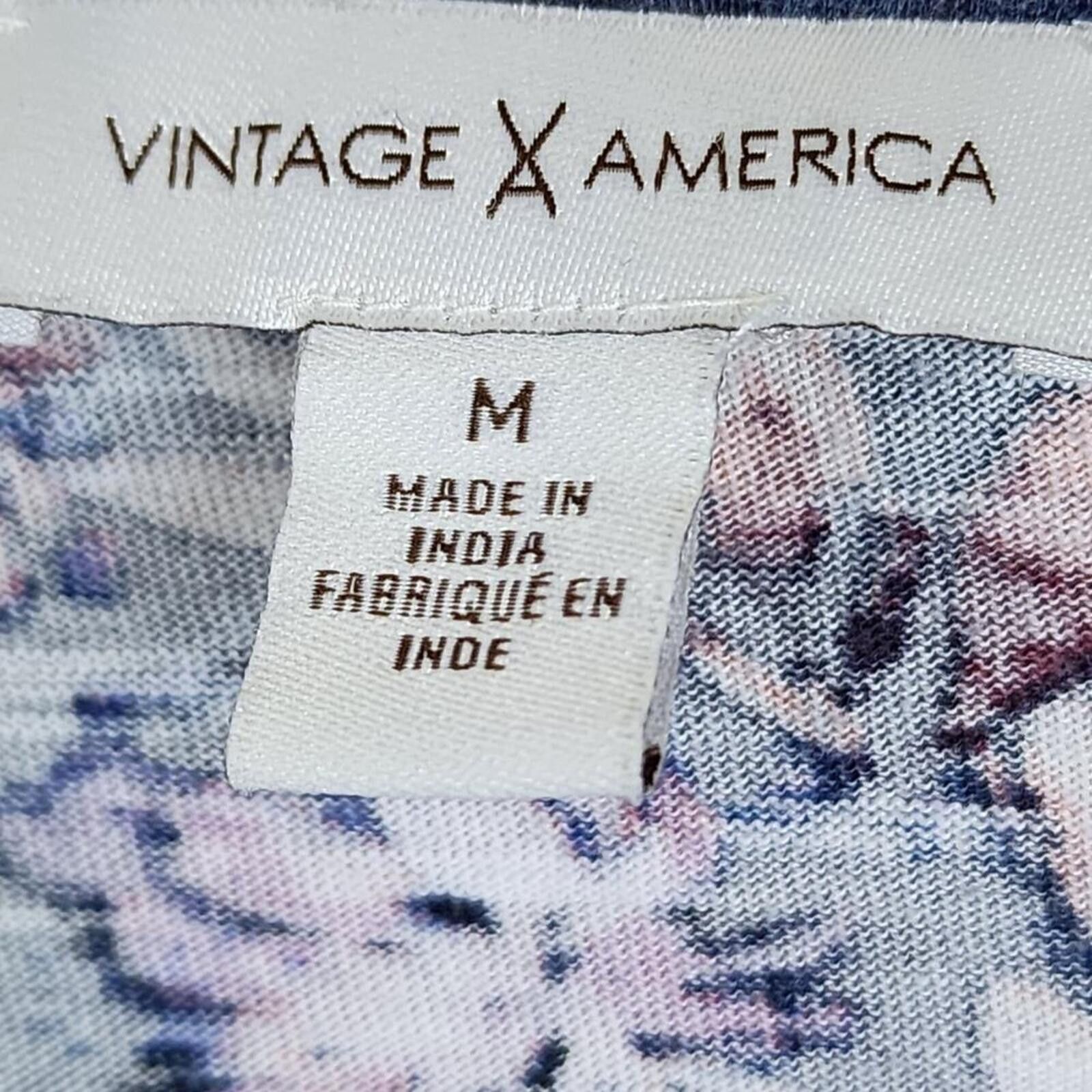 Other Medium Boho Floral Blouse Size M / US 6-8 / IT 42-44 - 2 Thumbnail