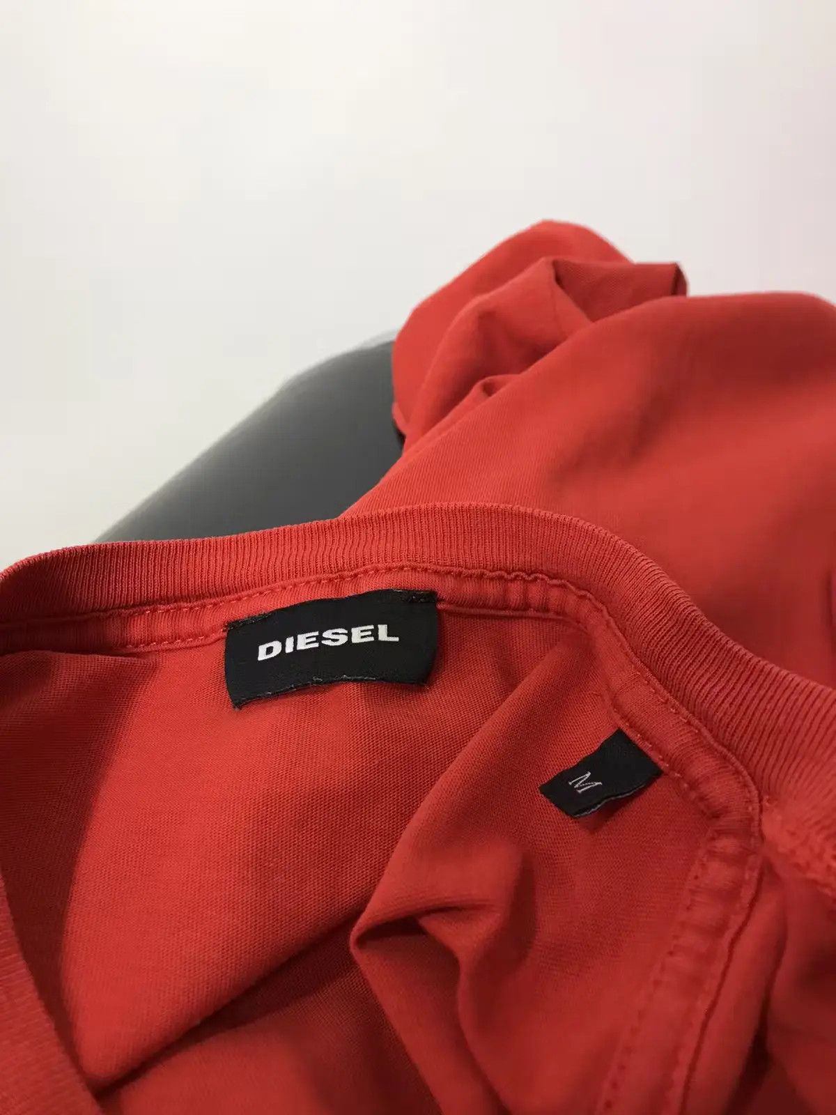 Diesel Diesel men’s red t-shirt Size US M / EU 48-50 / 2 - 3 Thumbnail