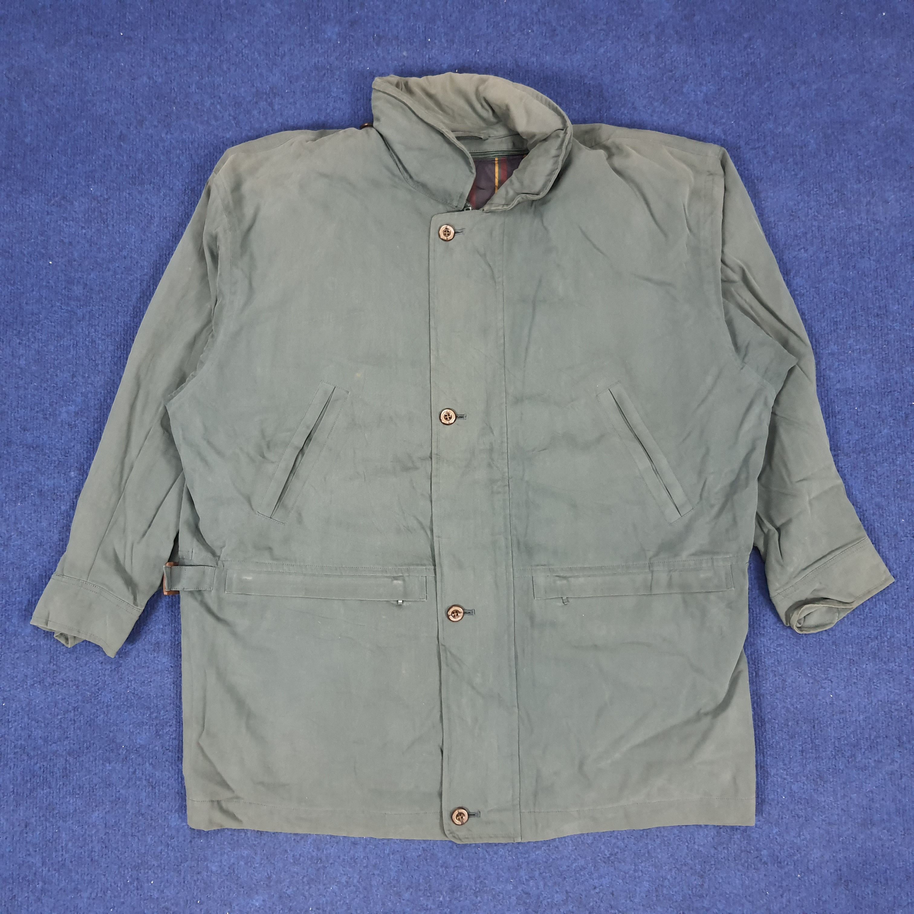Burberry × Vintage Vintage Burberrys 2 in 1 Jacket with Vests Size US L / EU 52-54 / 3 - 1 Thumbnail