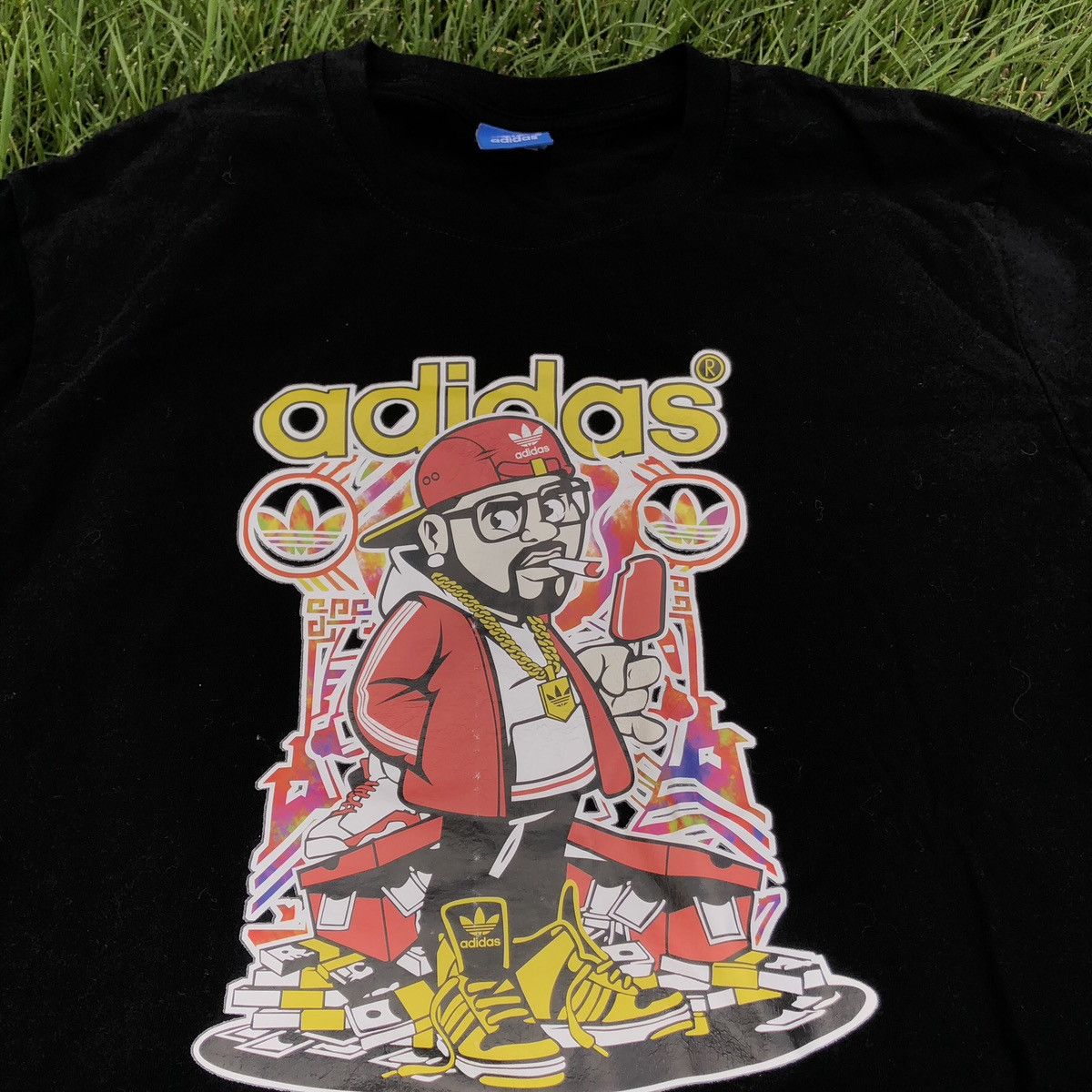 Vintage Adidas originals tee shirt Size US L / EU 52-54 / 3 - 2 Thumbnail