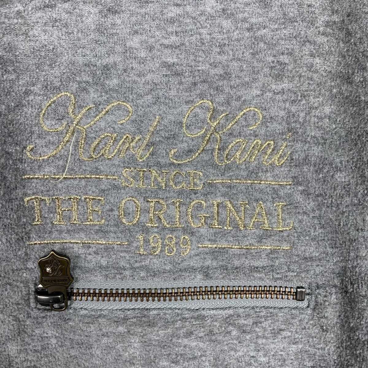 Karl Kani KARL KANI Big Logo Hooded Zipper Sweater Jacket #0148-C8 Size US M / EU 48-50 / 2 - 17 Thumbnail