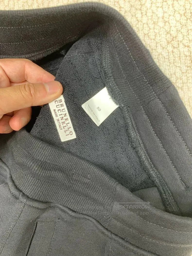 Brunello Cucinelli Brunello Cucinelli Men's Cotton Sweatpants. Size US 38 / EU 54 - 6 Thumbnail