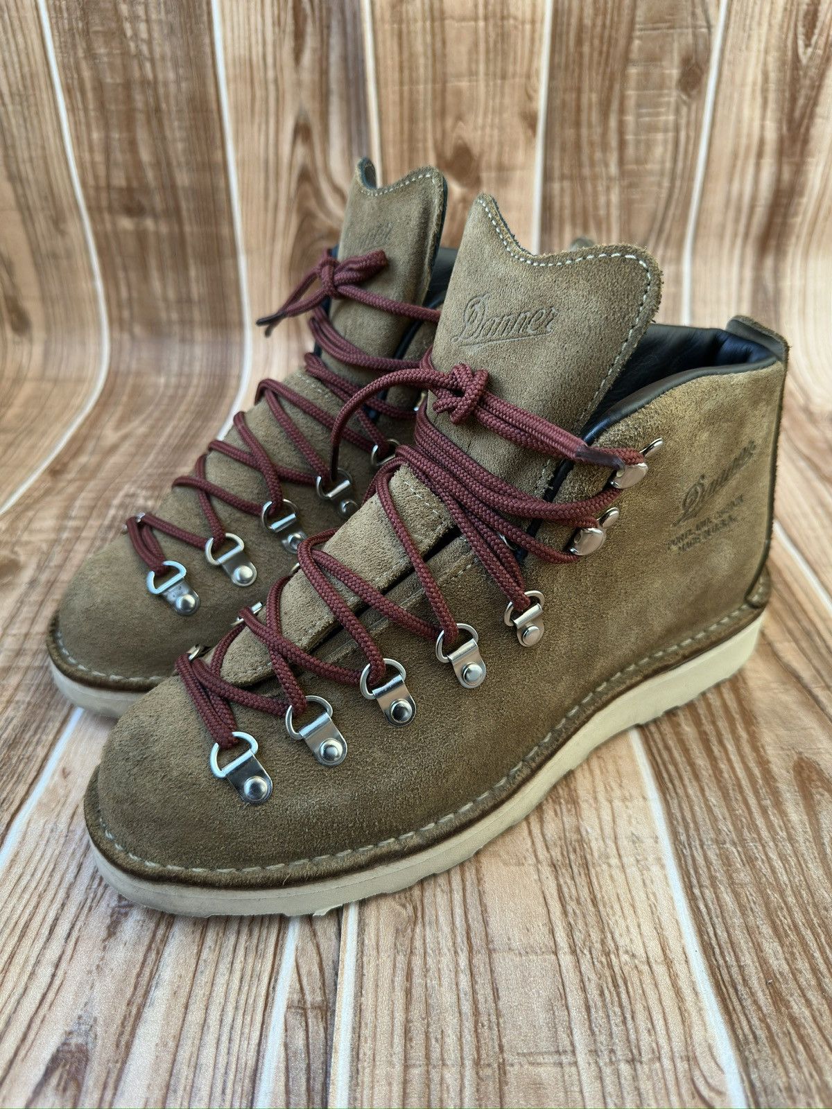 Danner DANNER Mountain Light Overton Gore-tex Brown Boots Size US 7 / EU 40 - 4 Thumbnail