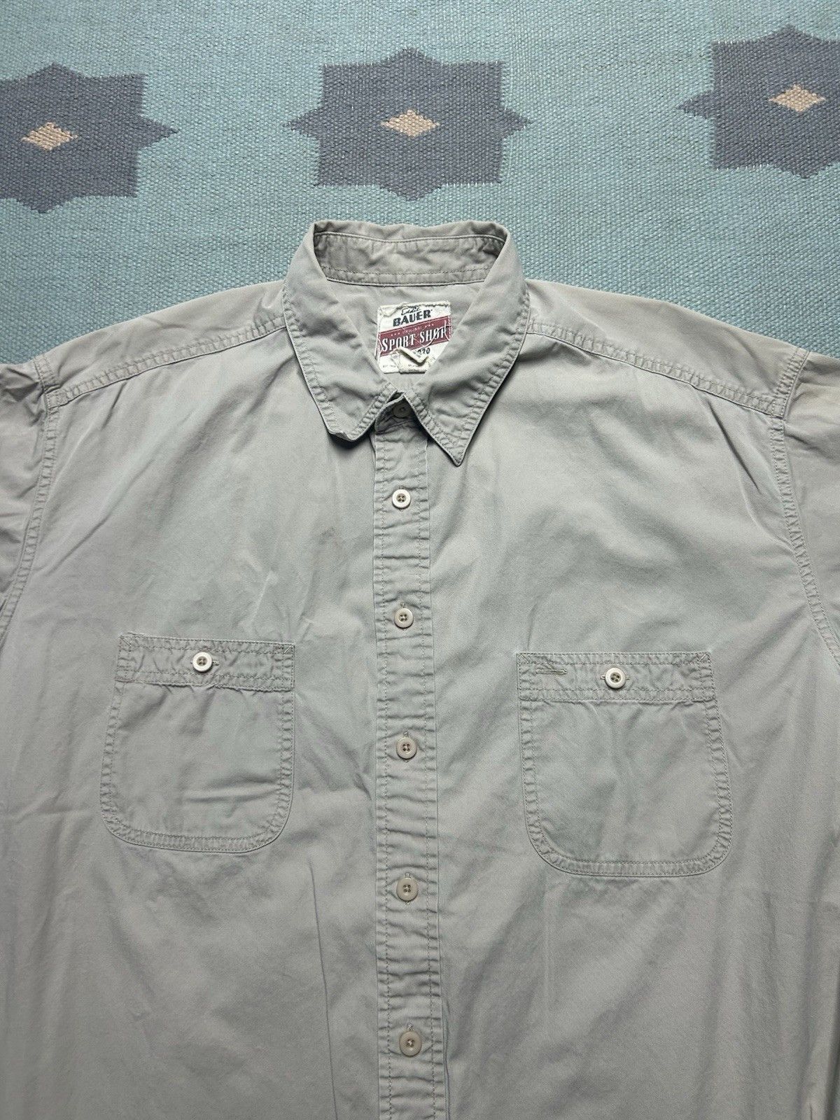 Eddie Bauer Eddie Bauer sport shop button shirt outdoor safari XL tall Size US XL / EU 56 / 4 - 3 Thumbnail