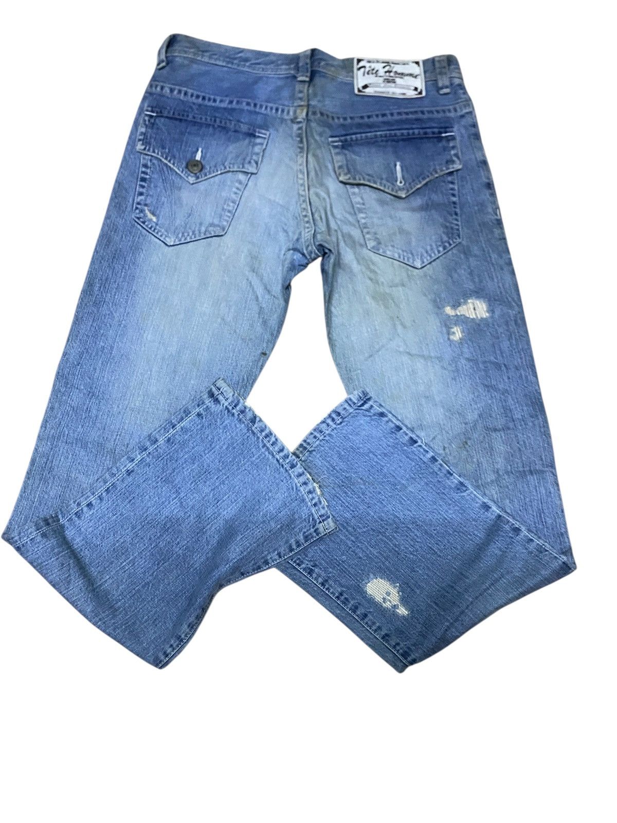 Issey Miyake Tete Homme Distressed Size US 32 / EU 48 - 5 Thumbnail