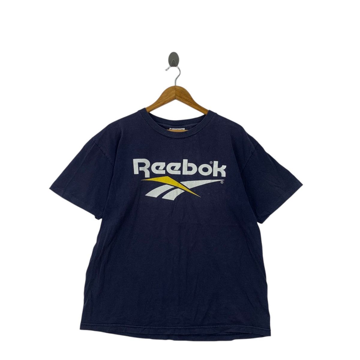 Reebok Vintage 90’ REEBOK SPORTSWEAR Made In USA Tee Shirt Top Size US L / EU 52-54 / 3 - 1 Thumbnail