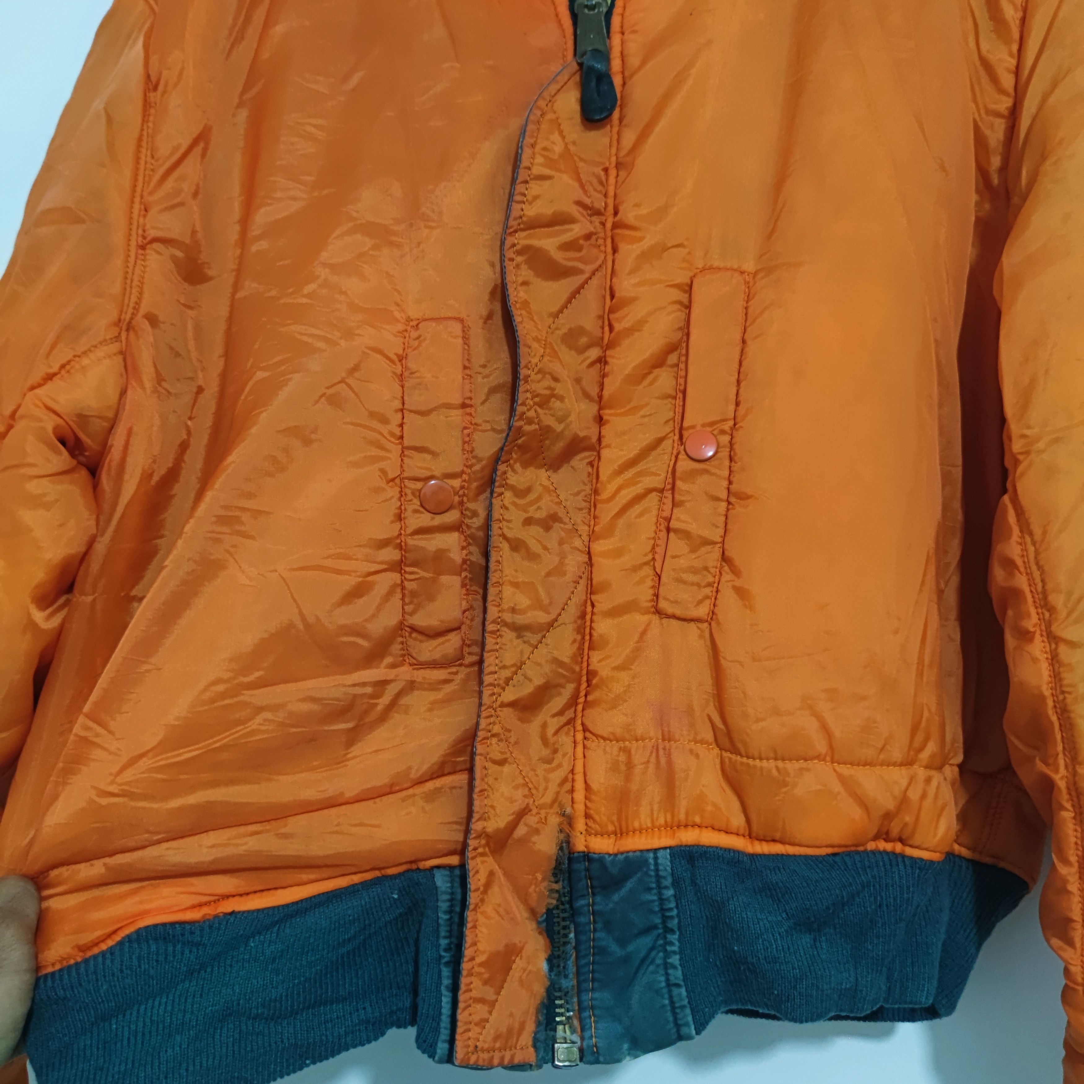 Alpha Industries × Vintage Reversibel MA1 Military Bomber Jacket Size US M / EU 48-50 / 2 - 5 Thumbnail