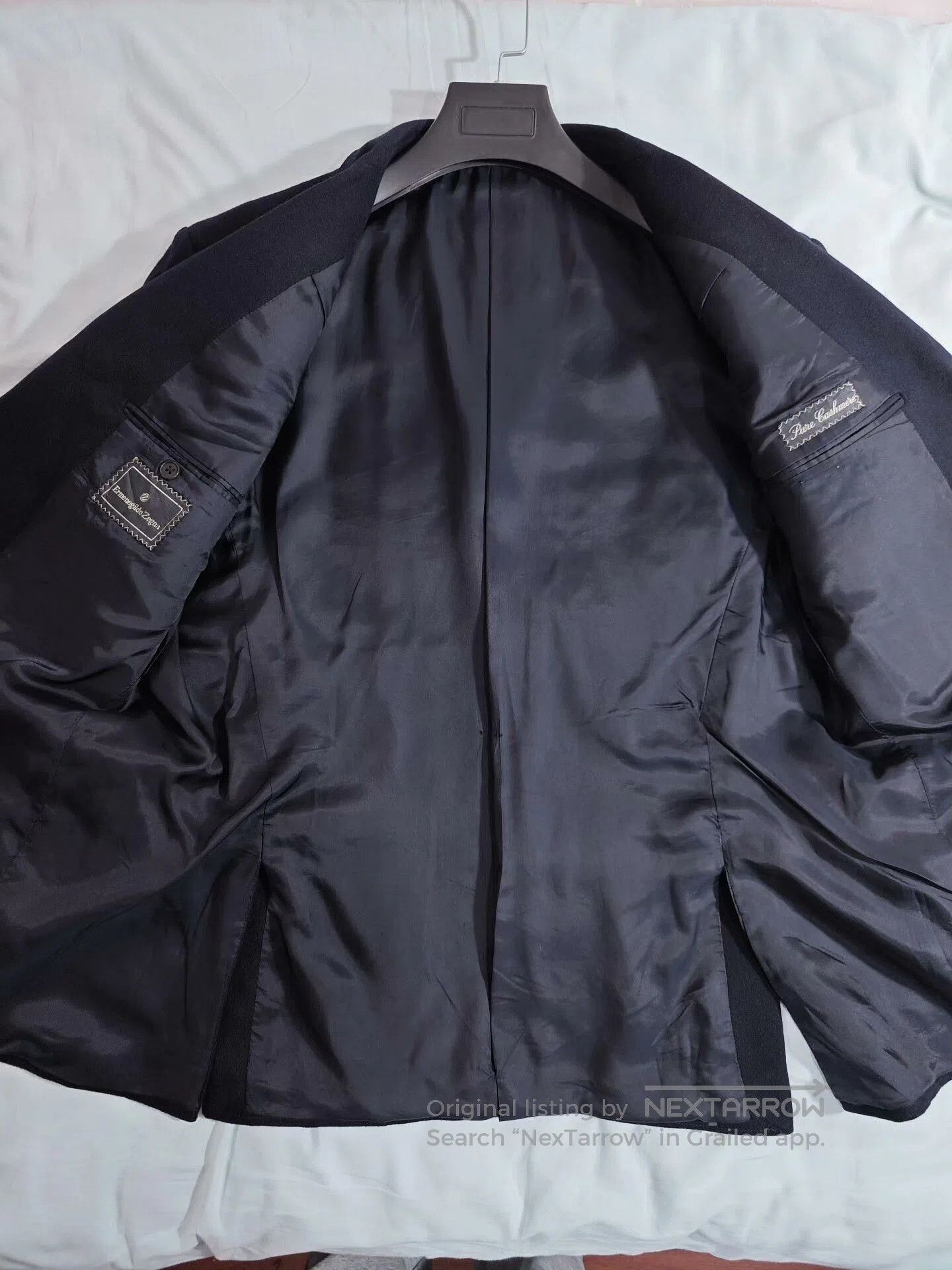 Ermenegildo Zegna Zegna Custom Cashmere Suit Jacket. Size US L / EU 52-54 / 3 - 8 Thumbnail