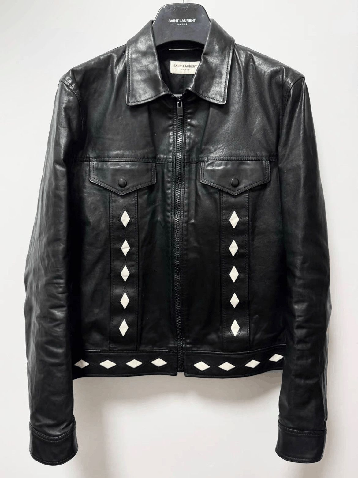 Hedi Slimane x YSL AW98 レザージャケット SAINT LAURENT BY HEDI SLIMANE BIKER JACKET LEATHER CLASSIC