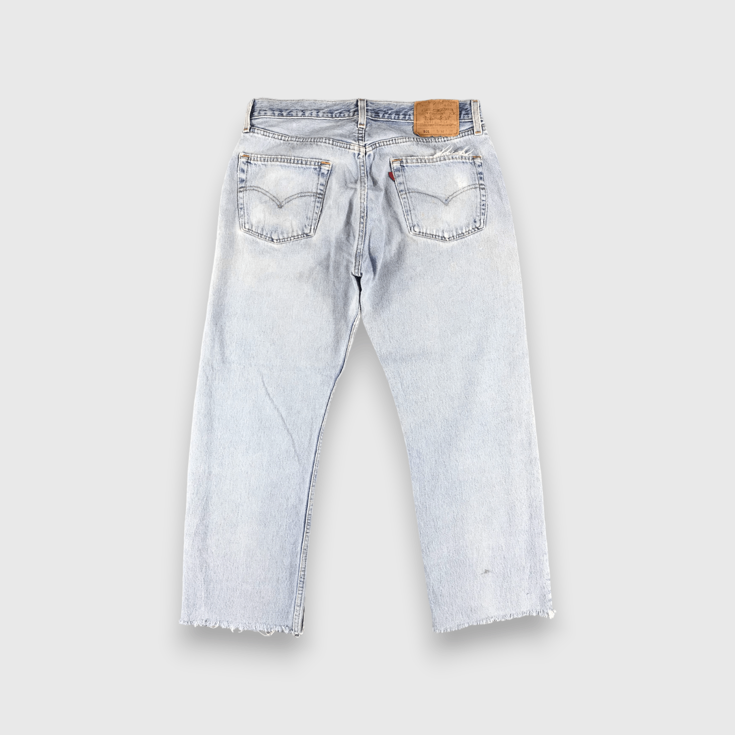 Levi's 90s Vintage Blue Wash Levis 501 Jeans-J2550 Size US 32 / EU 48 - 2 Thumbnail