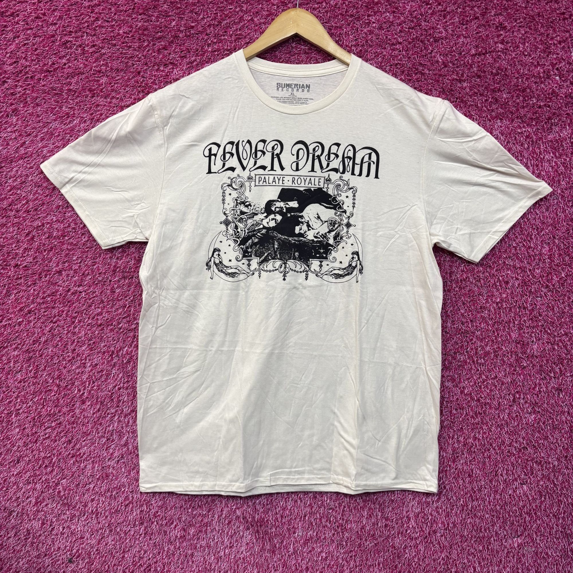 Band Tees Palaye Royal Fever Dream White T-Shirt XL Size US XL / EU 56 / 4 - 1 Thumbnail