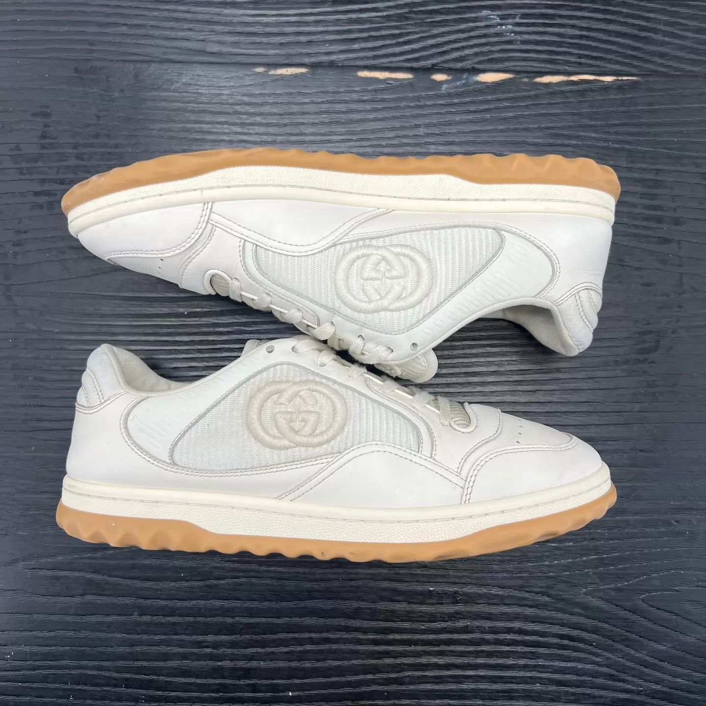 Gucci Gucci Mac80 Cream 40.5/6.5 New Original Box Size US 7.5 / EU 40-41 - 3 Thumbnail