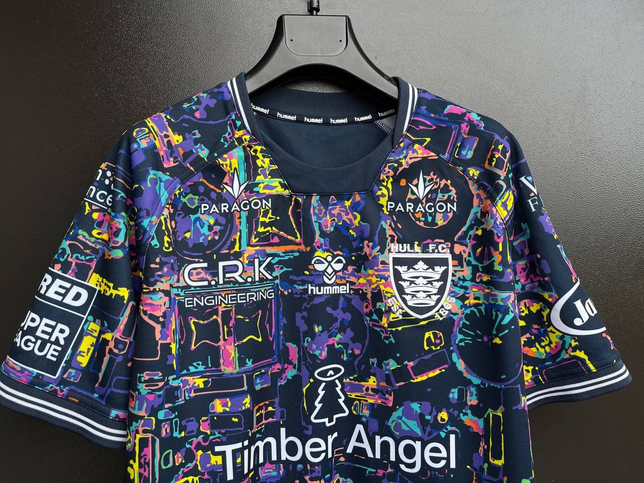 Hummel Hull FC Rugby Super League Spare Match Shirt 2023 Magic Size US M / EU 48-50 / 2 - 2 Thumbnail