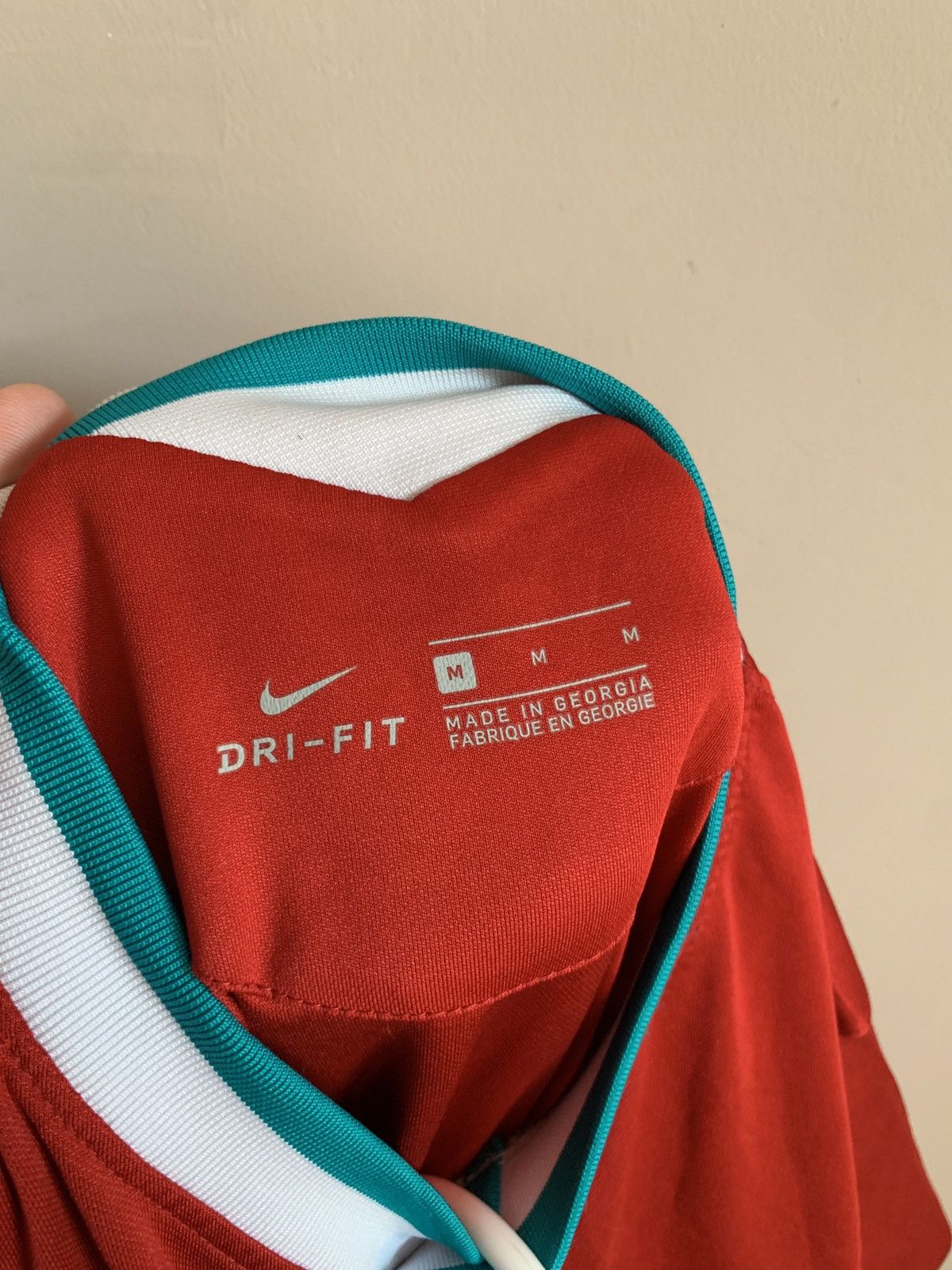 Nike Liverpool 2021 Home Football Shirt Nike Soccer Jersey Size M Size US M / EU 48-50 / 2 - 9 Thumbnail