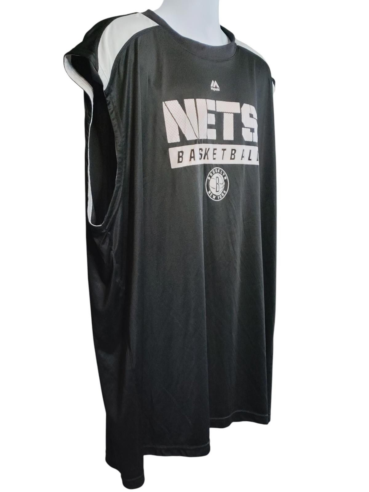 Majestic NBA Brooklyn Nets Sleeveless Basketball Jersey Size ONE SIZE - 4 Thumbnail