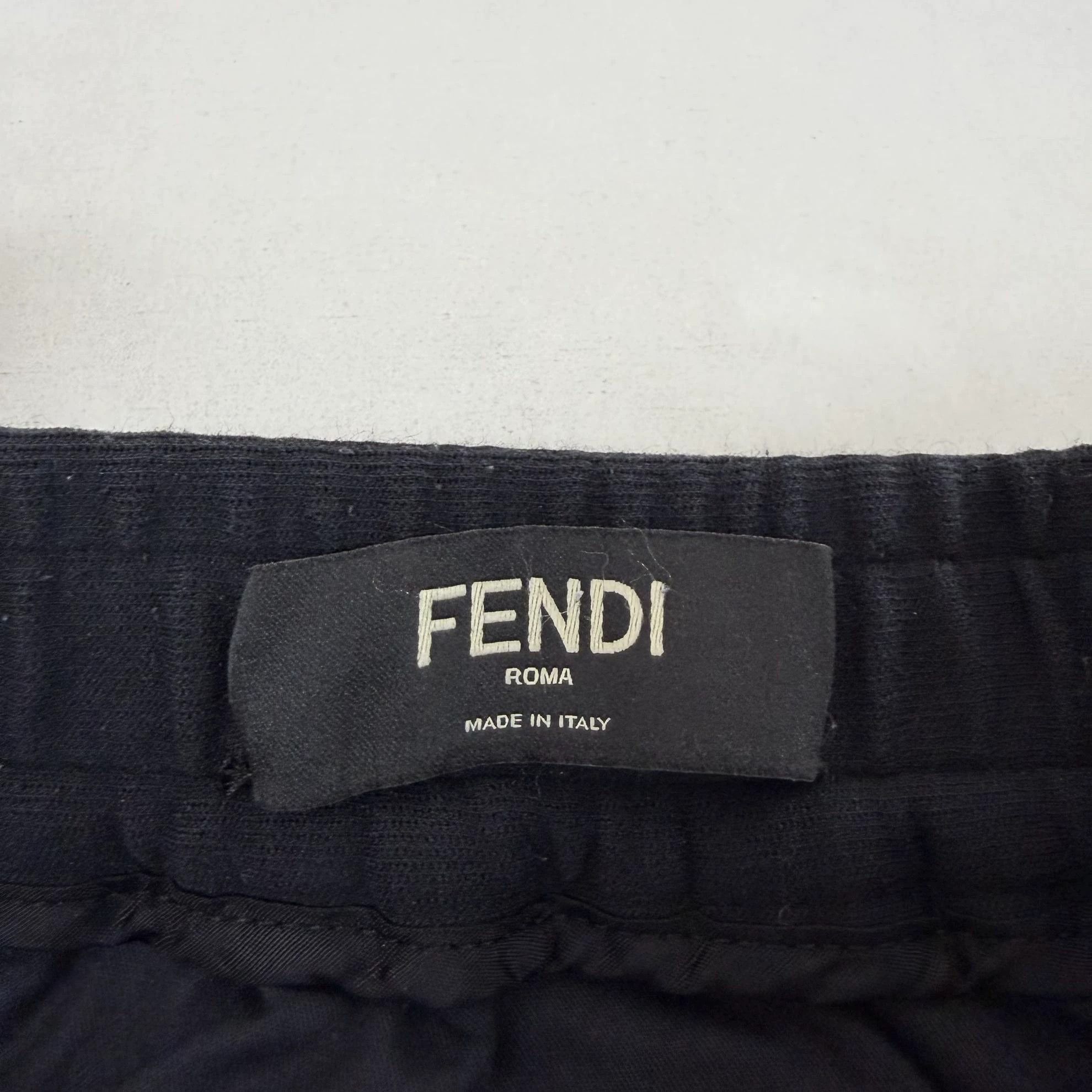 Fendi Fendi Black Casual Pants 48 6754 Size US 32 / EU 48 - 6 Thumbnail