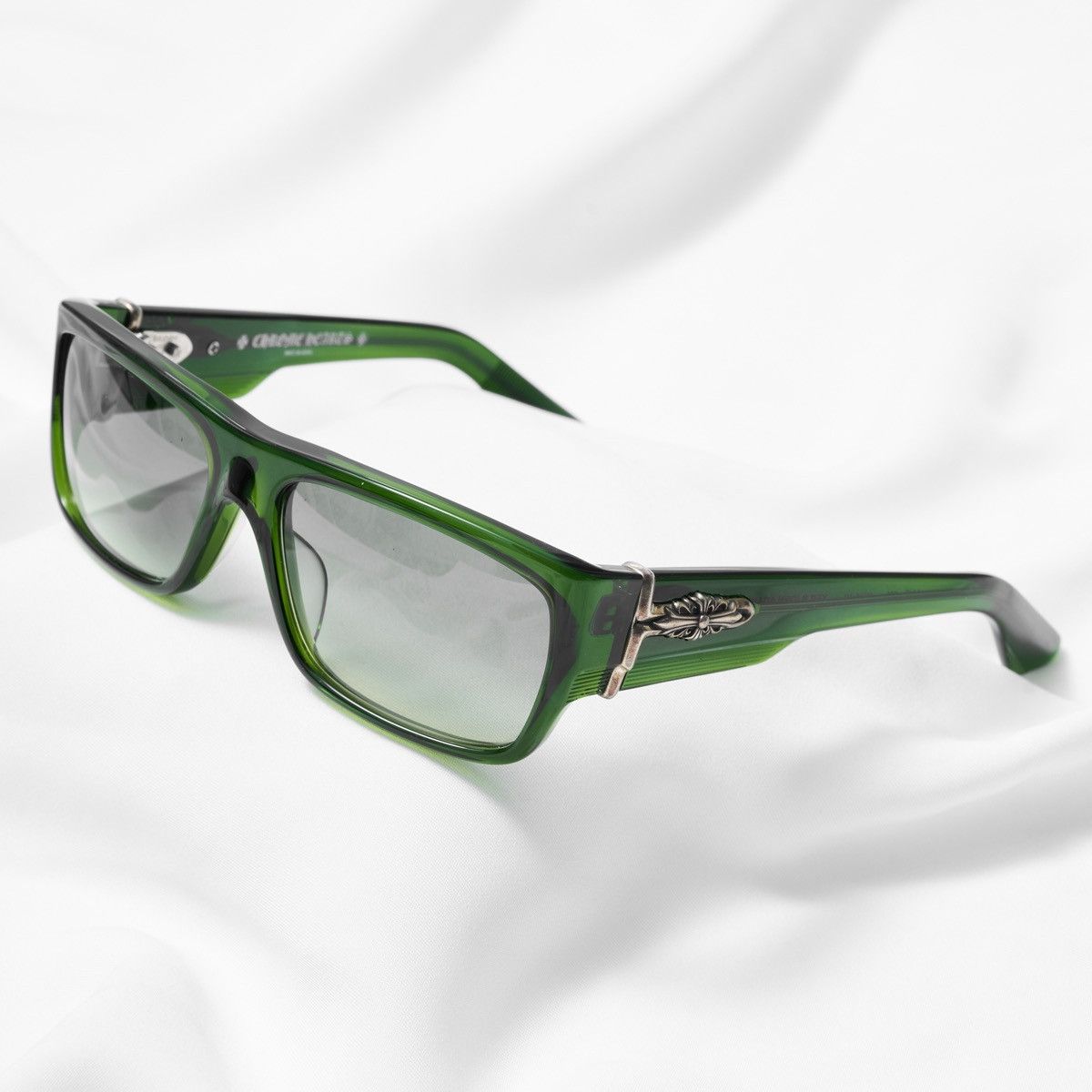 Chrome Hearts CHROME HEARTS YER BJORN AGAIN MOSS SUNGLASSES Size ONE SIZE - 2 Thumbnail