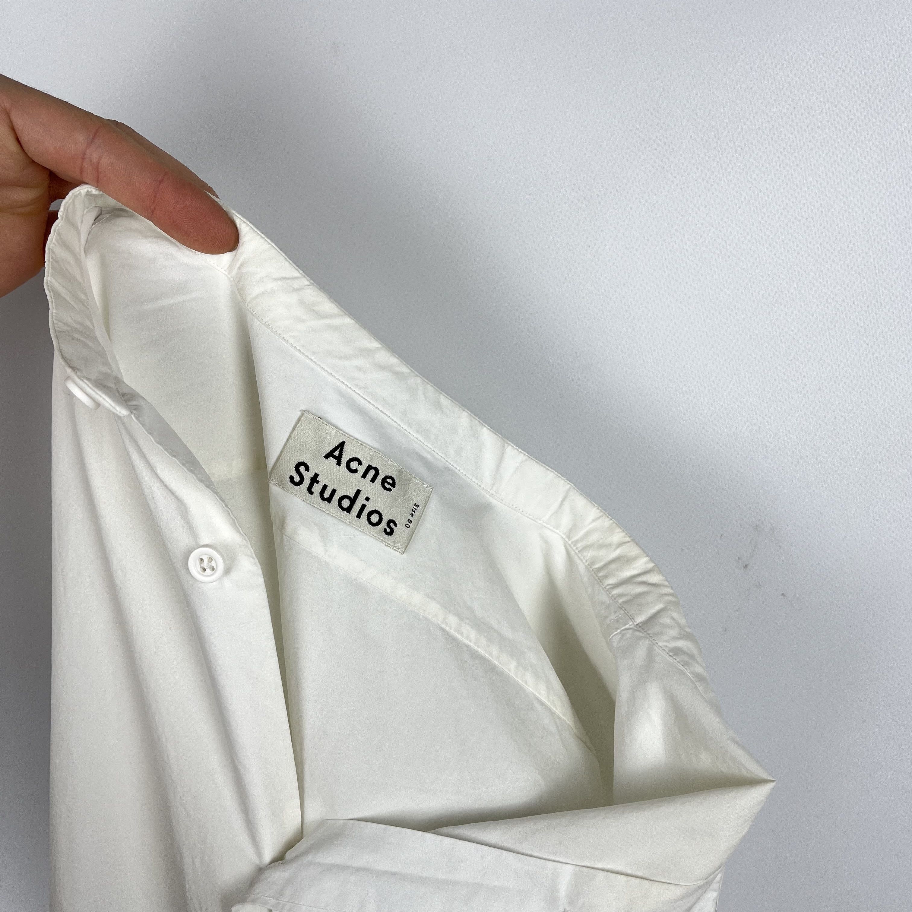 Acne Studios Acne Studios PINE LTCO Short Sleeve Button Up Shirt PSS17 Size US M / EU 48-50 / 2 - 23 Thumbnail