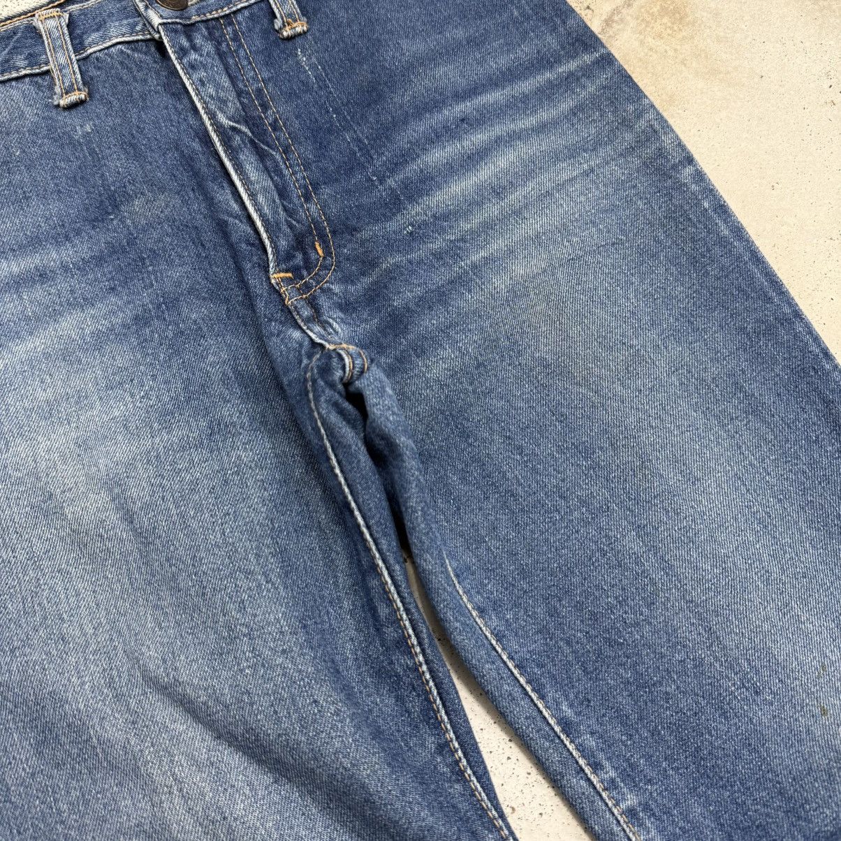Edwin Vintage Late 80s Edwin Scovill Flare Denim Pants Size US 29 - 7 Thumbnail
