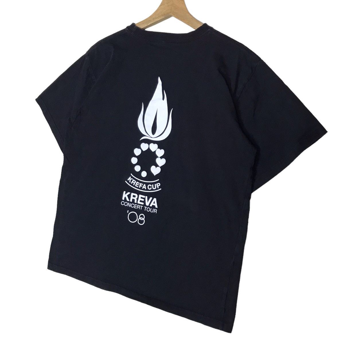 Vintage Vintage Kreva Concert Tour Krefa Cup Tee Shirt Size US L / EU 52-54 / 3 - 10 Thumbnail