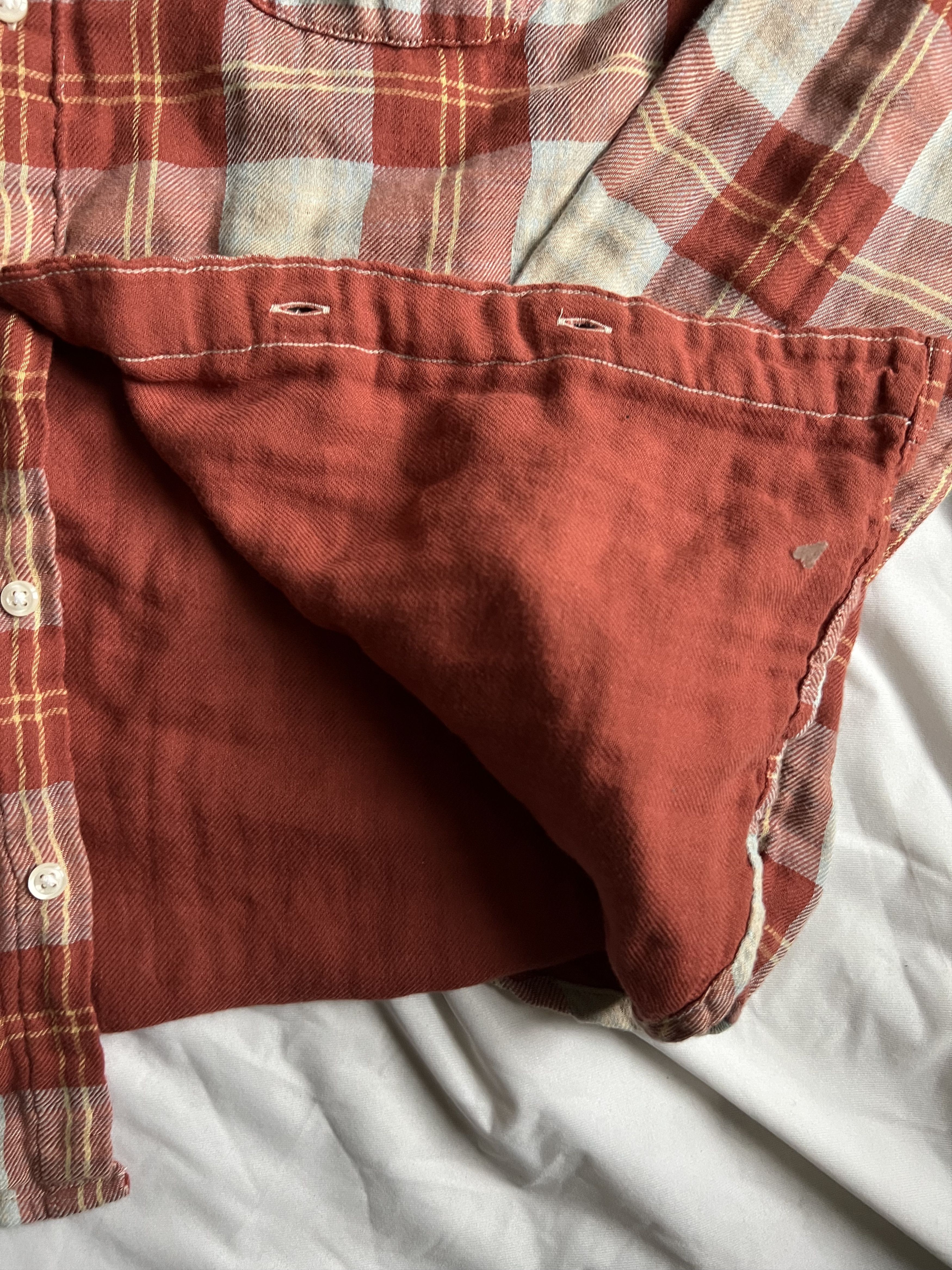 J.Crew J. Crew Flannel Double-Sided Work shirt large slim fit $98 Size US L / EU 52-54 / 3 - 3 Thumbnail