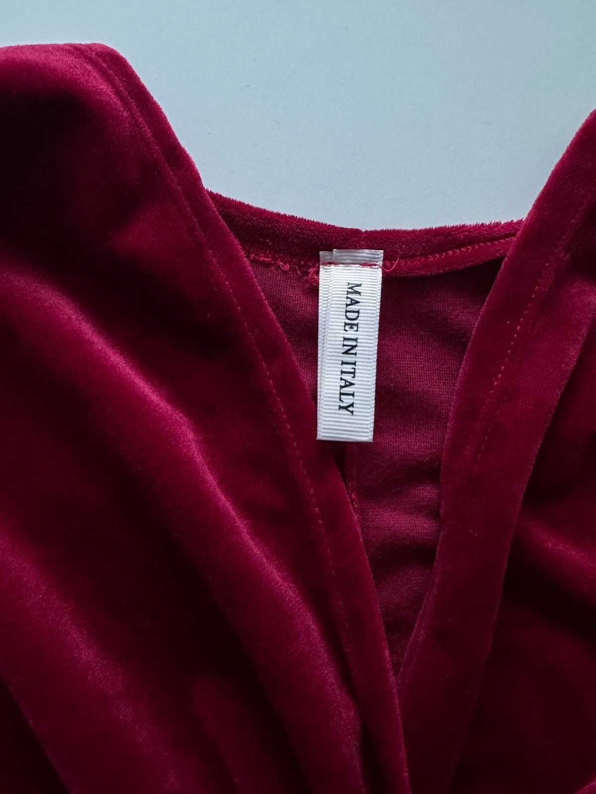 Other Cherry velvet top Size M / US 6-8 / IT 42-44 - 4 Thumbnail