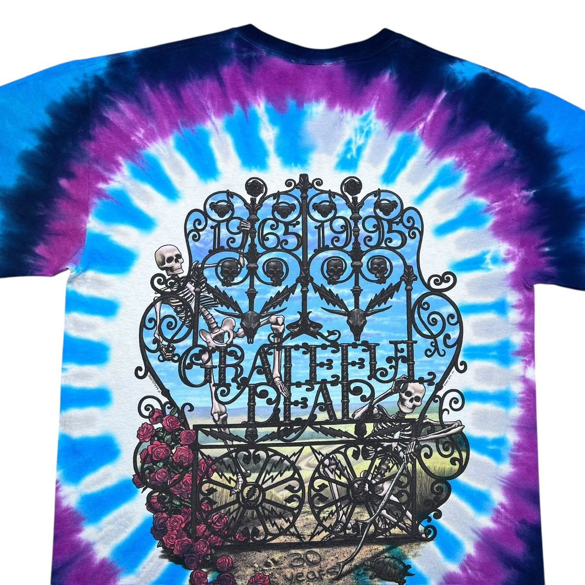 Liquid Blue Grateful Dead Liquid Blue 30th Anniversary Bertha T-Shirt Size US L / EU 52-54 / 3 - 10 Thumbnail