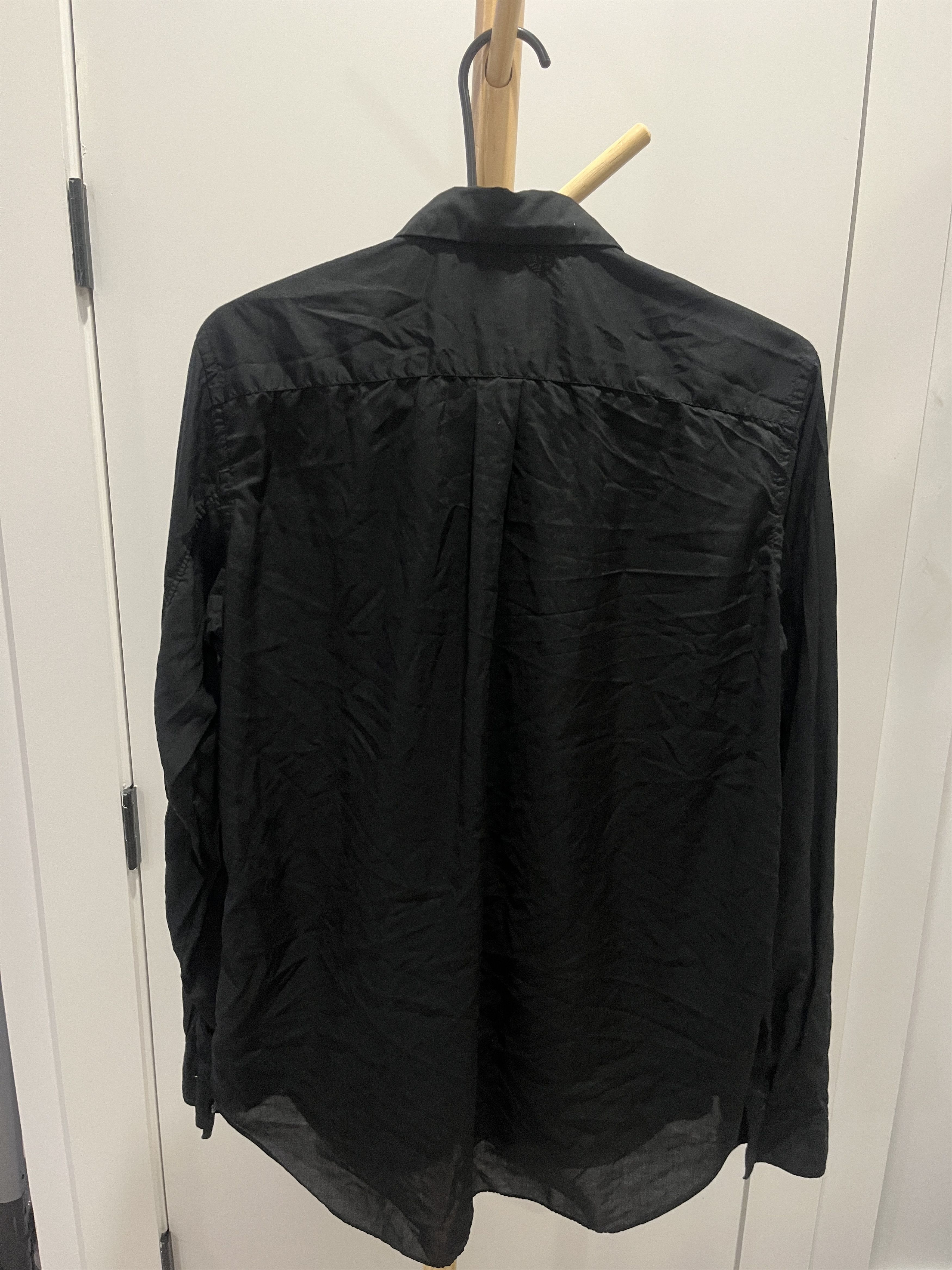 Comme des Garcons Black Comme des Garcones 'Black' Ruffled flower Shirt Size M / US 6-8 / IT 42-44 - 8 Thumbnail
