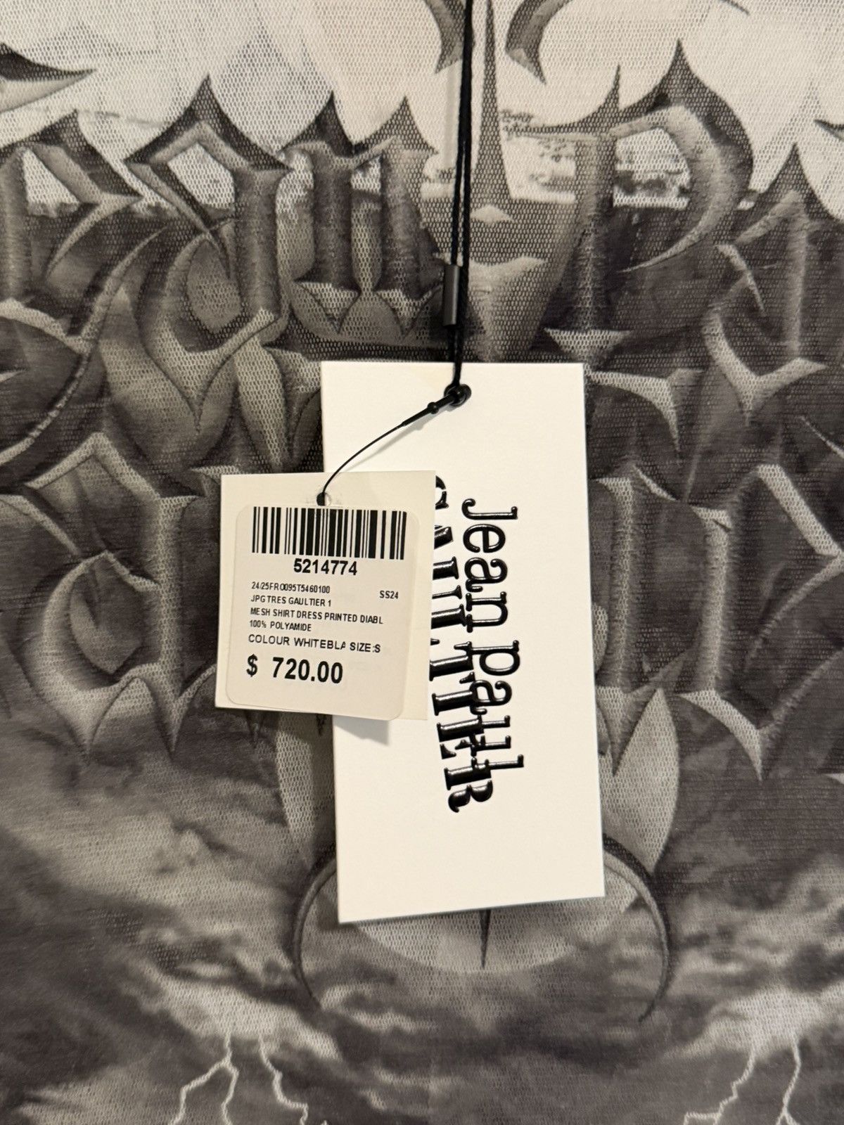Jean Paul Gaultier Jean Paul Gaultier “Diablo” midi dress size 8 BNWT Size M / US 6-8 / IT 42-44 - 8 Thumbnail