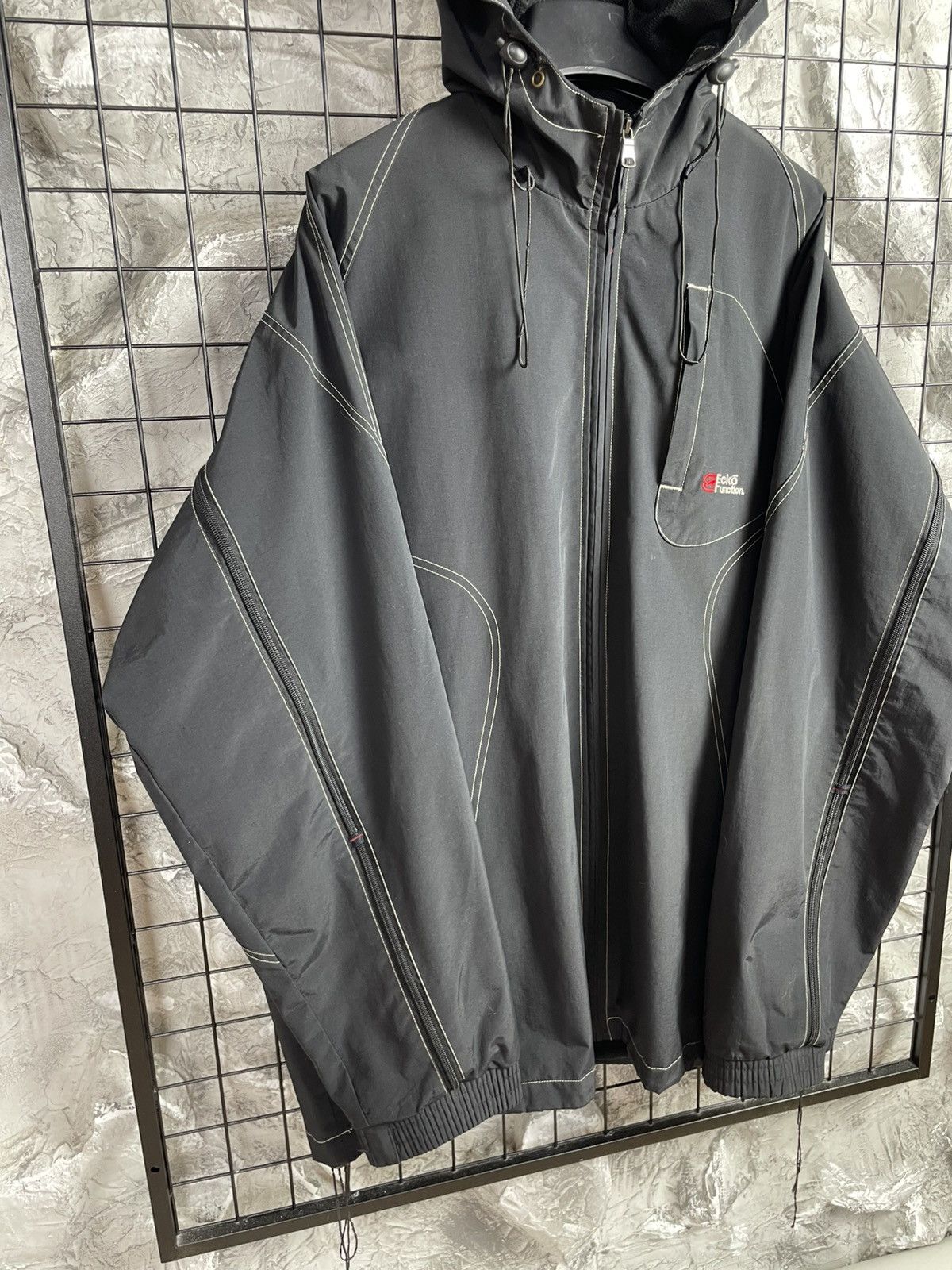Ecko Unltd. Ecko Rare Vintage Y2K Big Logo Rap Jacket Multiple Zippers Size US XXL / EU 58 / 5 - 6 Thumbnail
