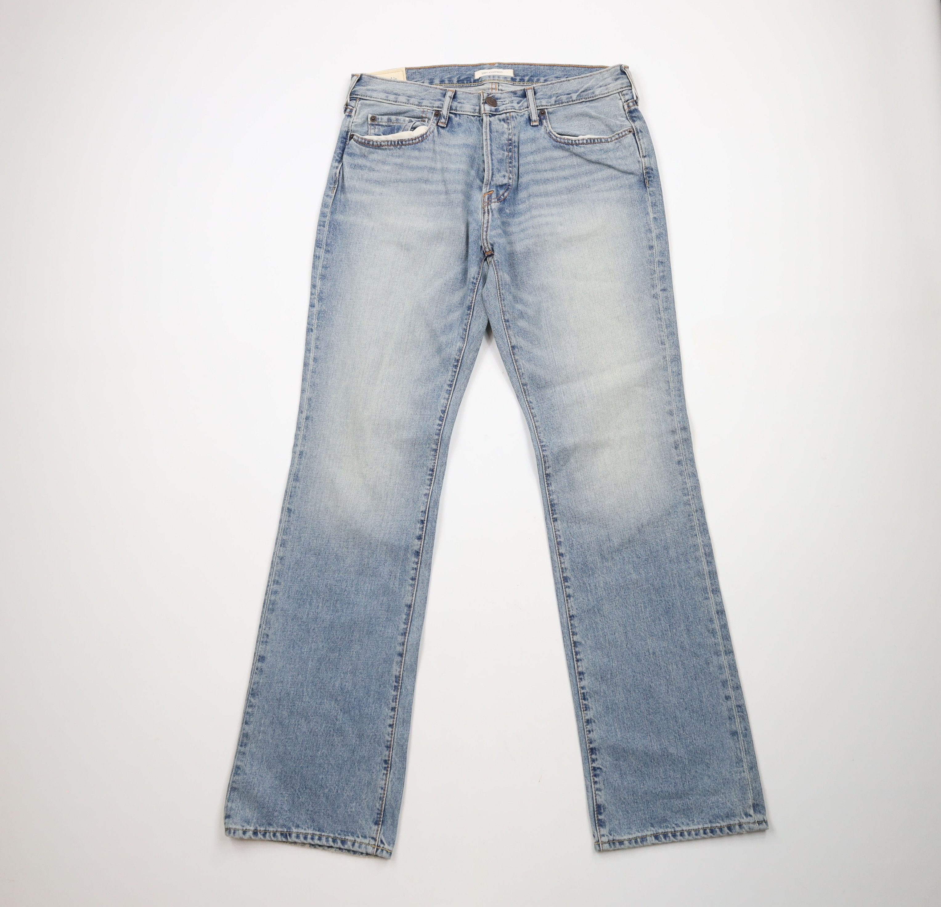 Abercrombie & Fitch × Vintage Vintage Abercrombie & Fitch Fly Bootcut Denim Jeans Blue Size US 32 / EU 48 - 1 Thumbnail